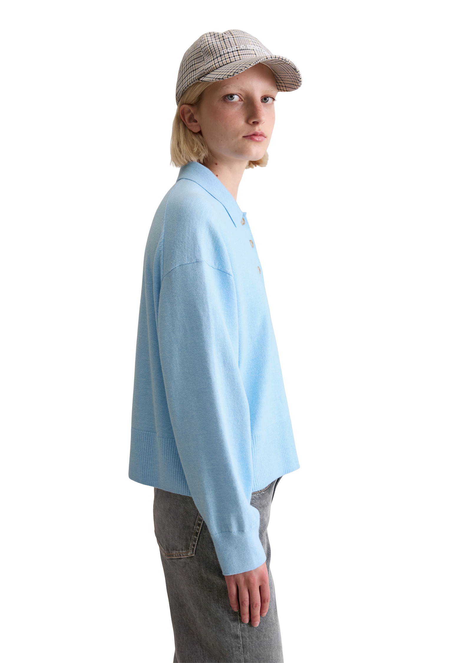 Marc O'Polo DENIM Strickpullover »aus Soft Cotton Stretch«