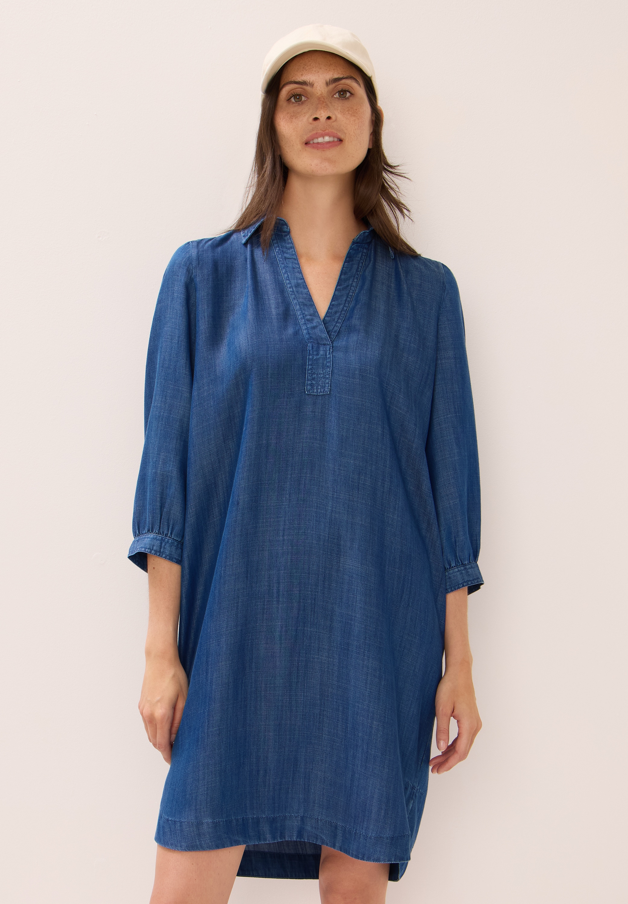 Cecil Midikleid, aus Lyocell günstig online kaufen