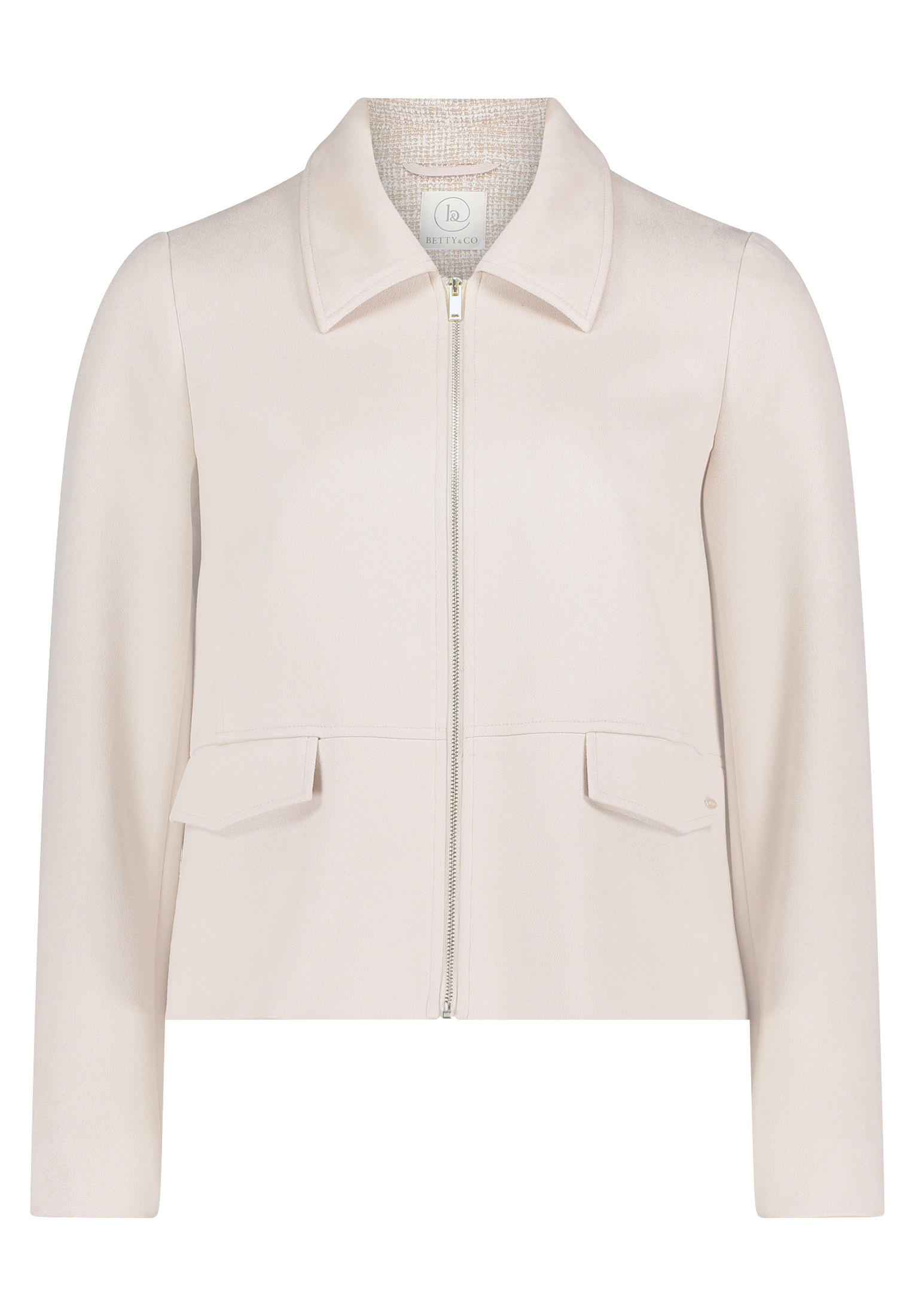 Betty&Co Jackenblazer "Betty & Co Damen Casual-Jacke mit Kragen", Material günstig online kaufen