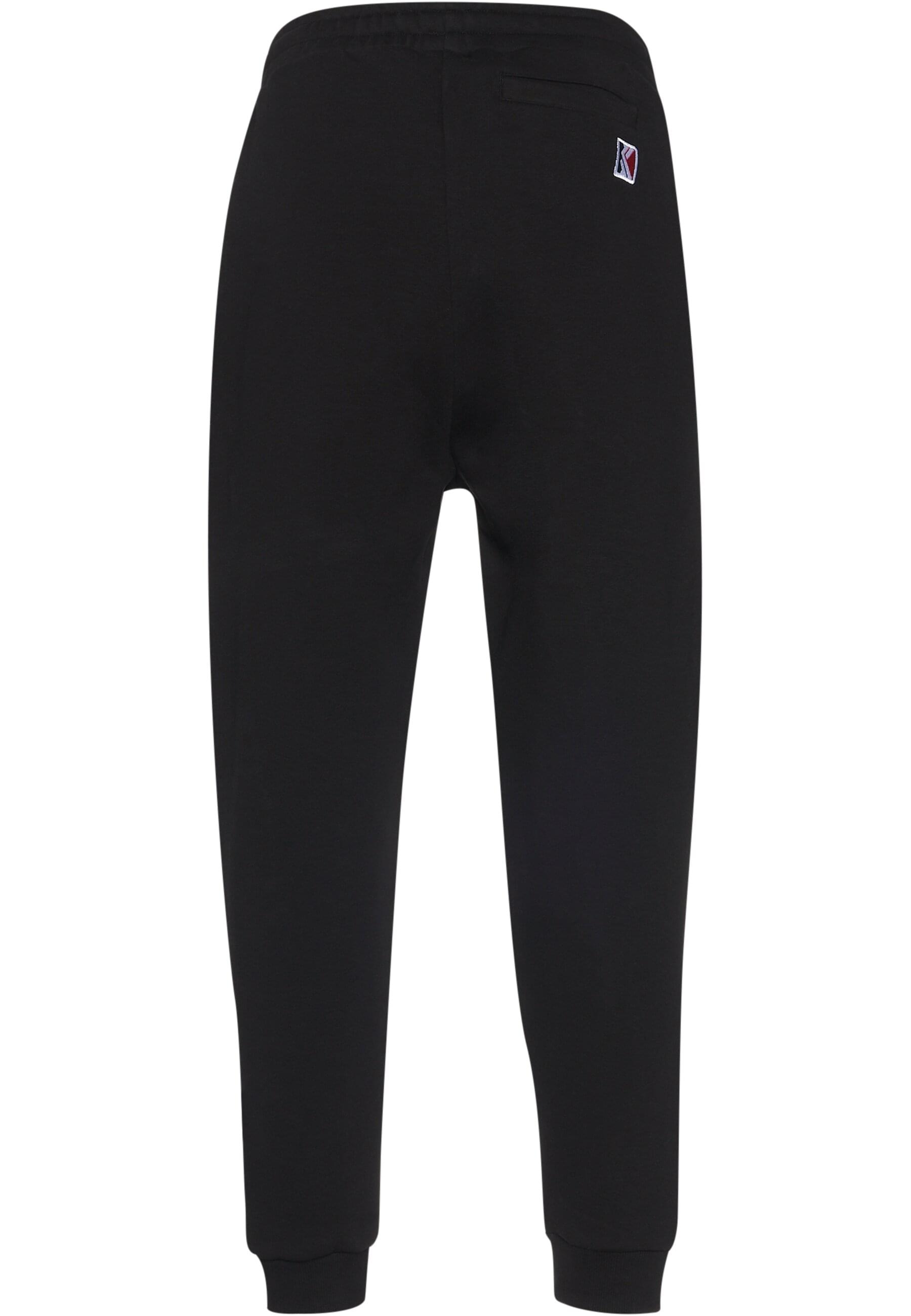 Karl Kani Stoffhose »Karl Kani Herren KKMQ12007 SIGNATURE RETRO SWEATPANTS BLK«, (1 tlg.)