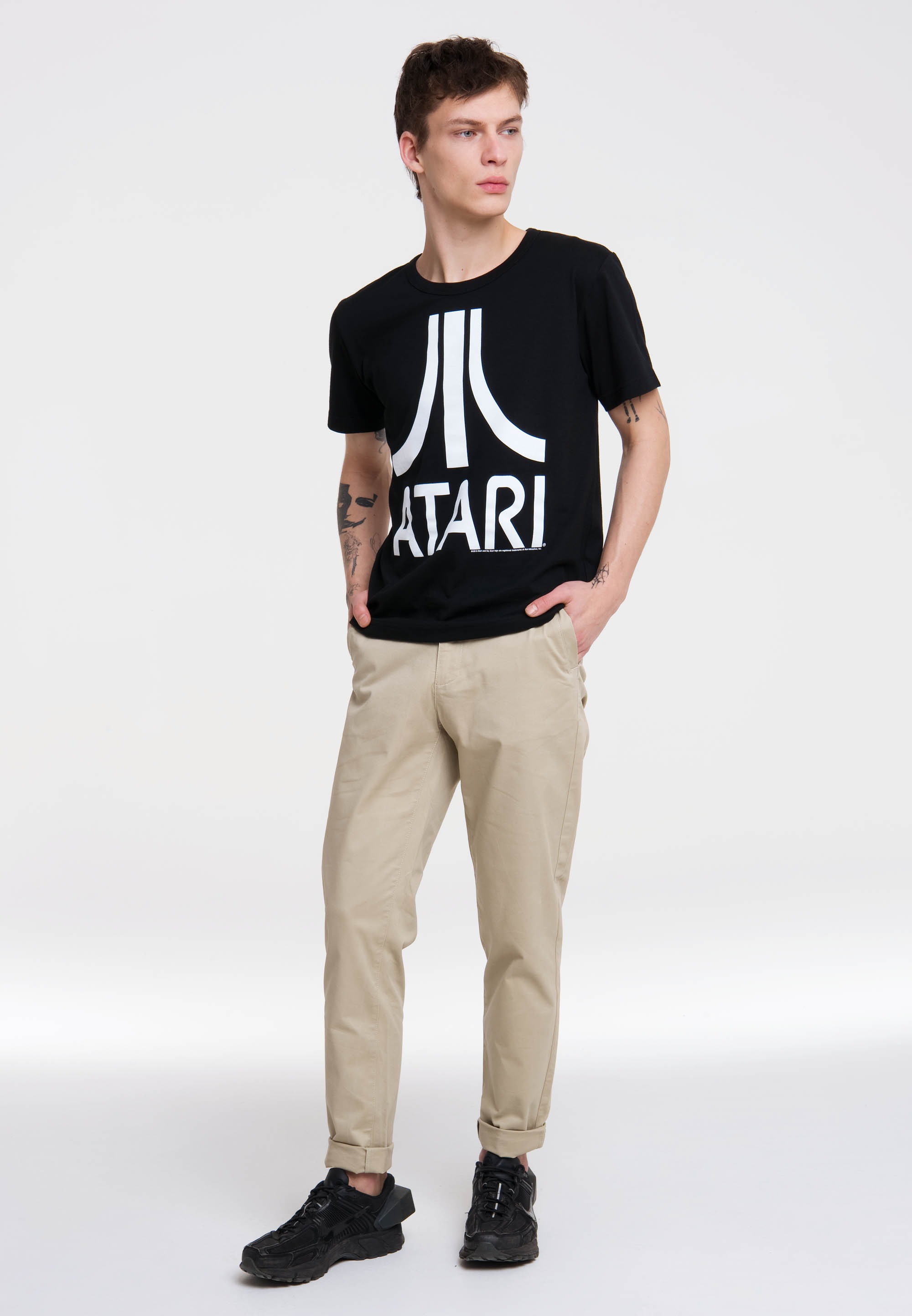 LOGOSHIRT T-Shirt "Atari Logo", mit Atari-Logo günstig online kaufen