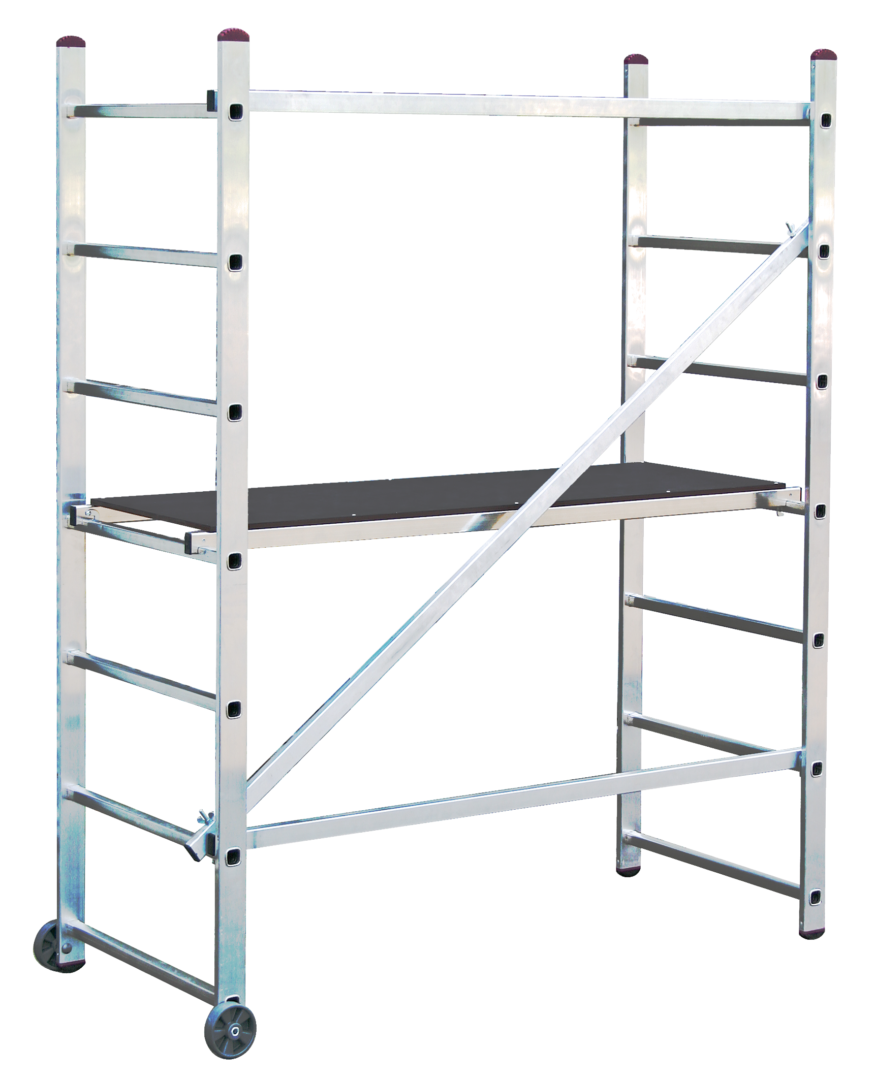 KRAUSE Fahrgerüst "CORDA", Länge x H: 150cm, grau, Gerüste, Arbeitshöhe: 3 m