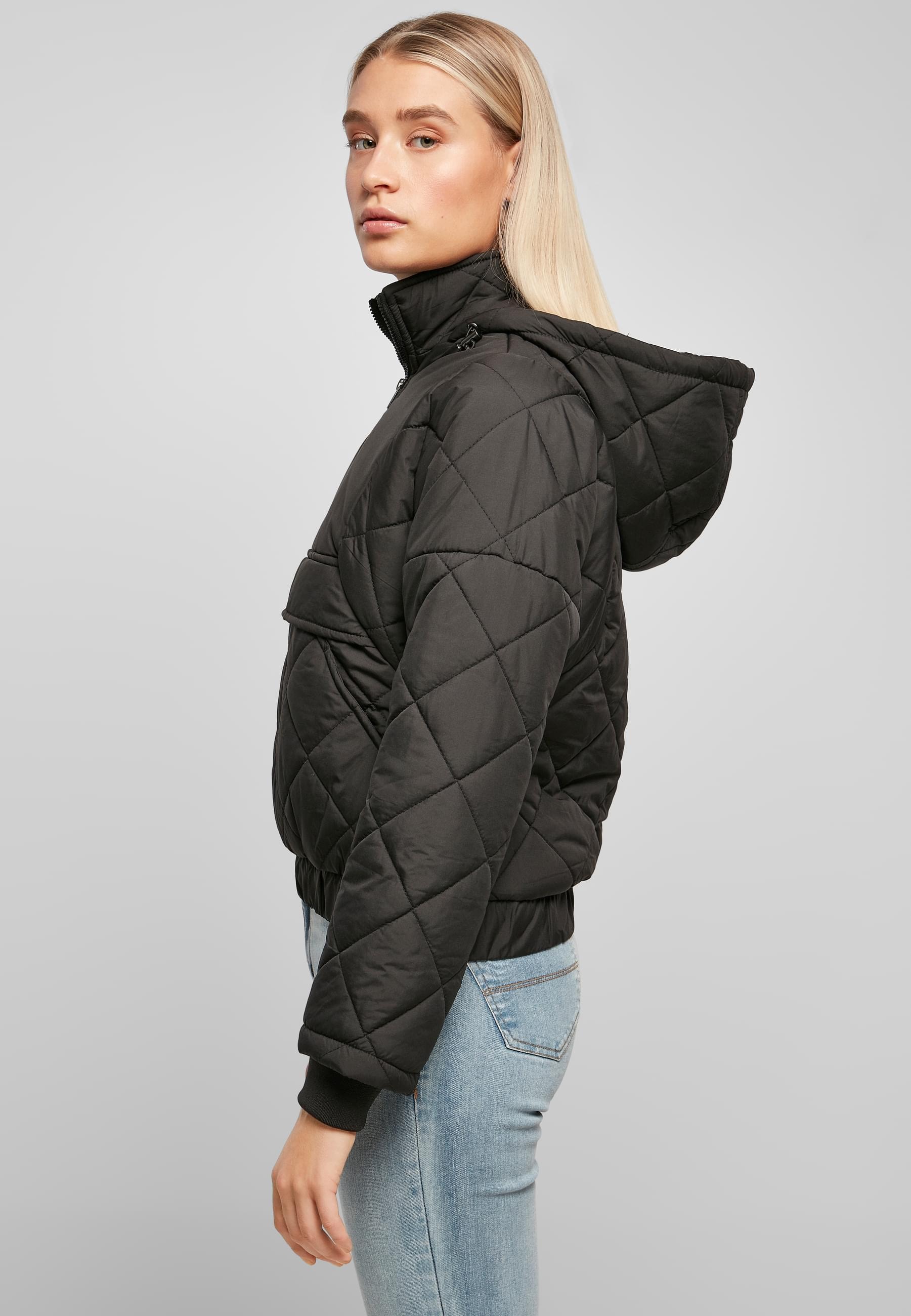 URBAN CLASSICS Winterjacke »Urban Classics Damen«, (1 St.), mit Kapuze