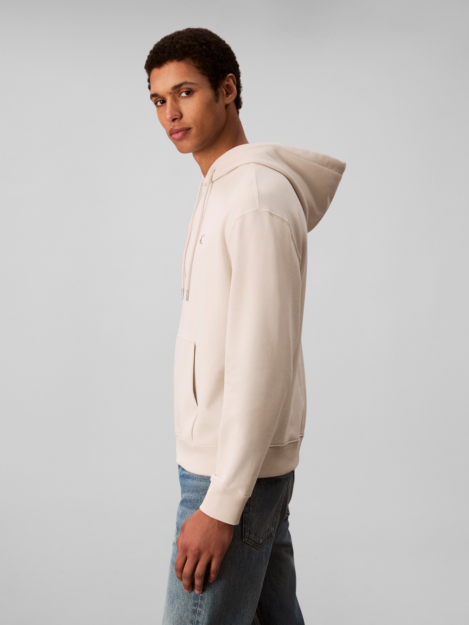 Calvin Klein Jeans Sweatshirt »MONOGRAM HOODIE«, regular fit, Kapuze, Logostickerei
