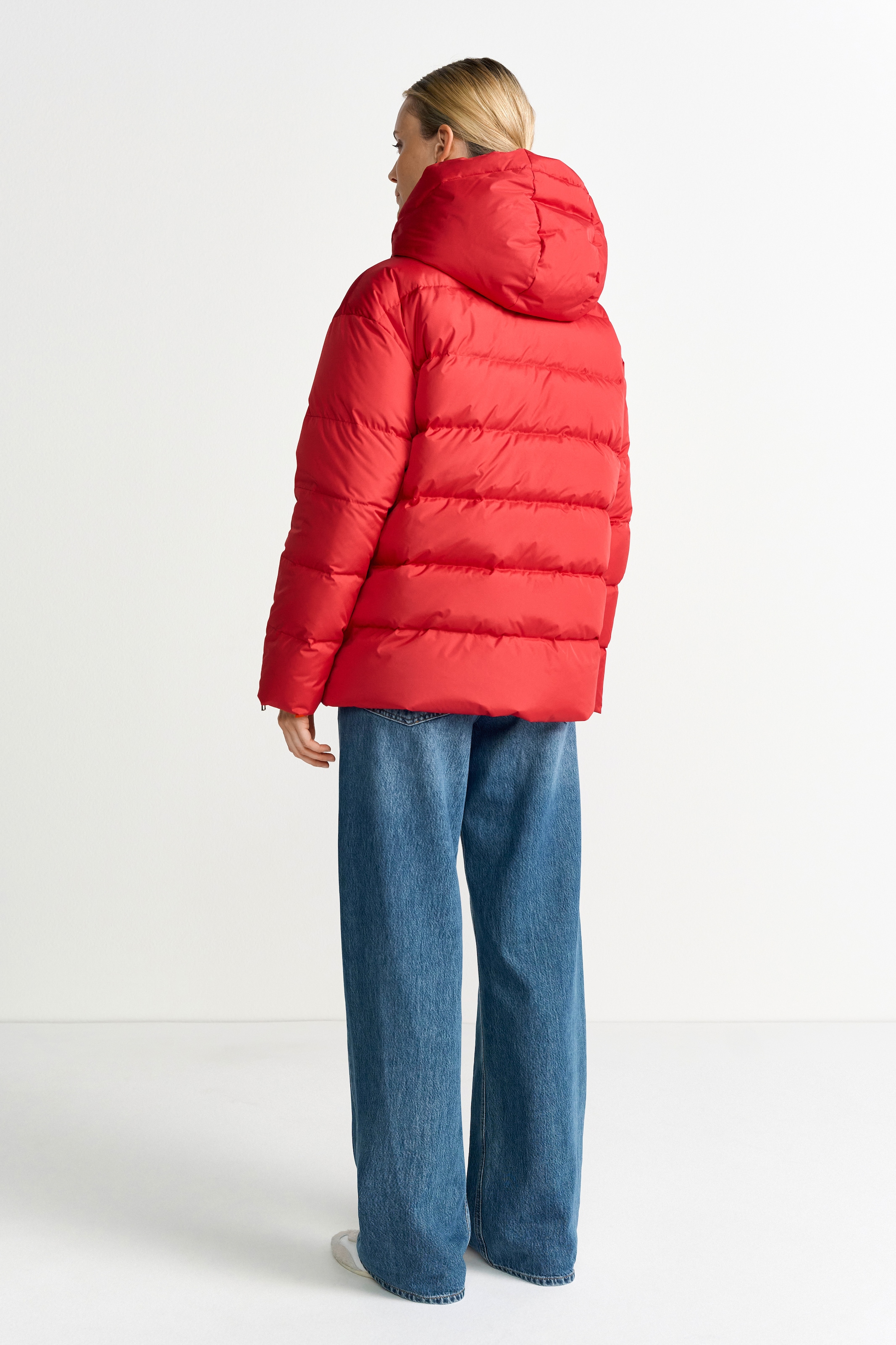 RICHROYAL Steppjacke, mit Kapuze, oversized, 2-Wege-Reißverschluss, Winterjacke