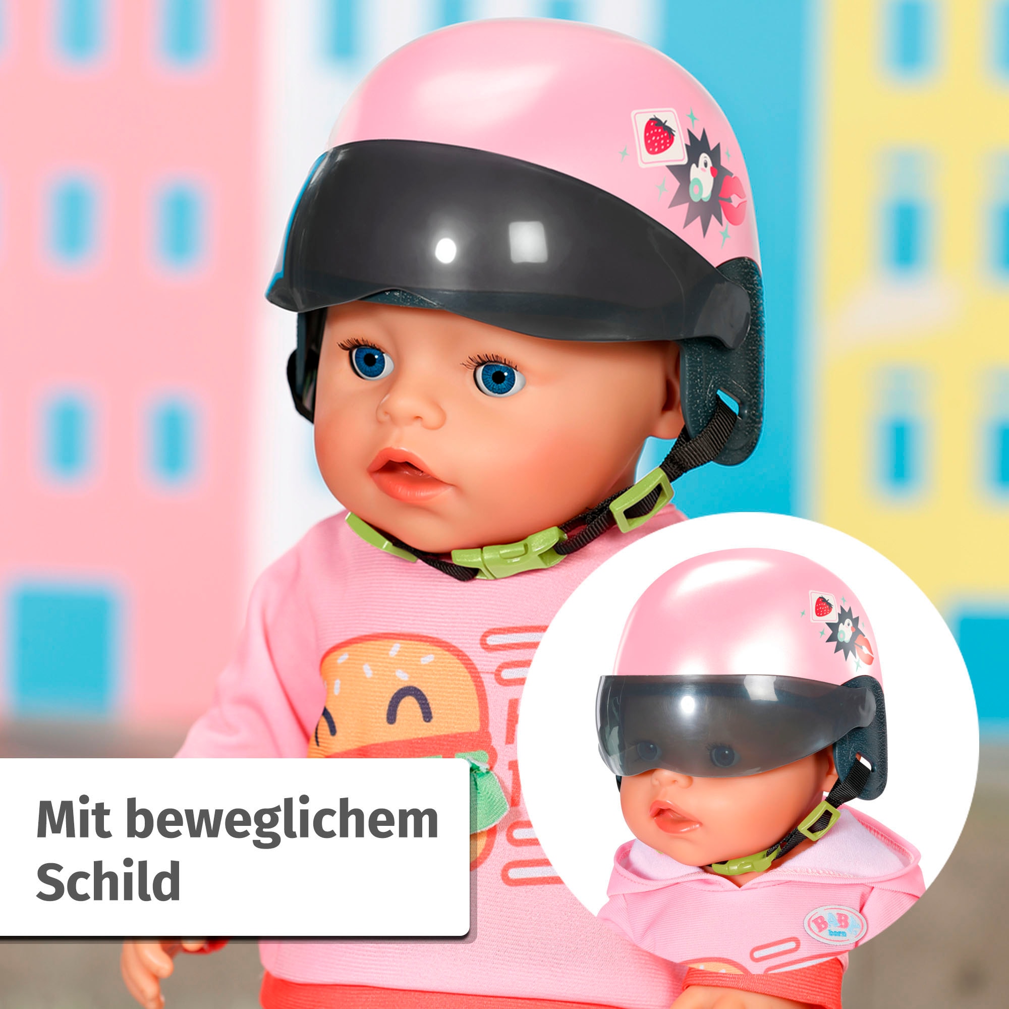 Baby Born Puppen Helm »E-Scooter Helm«