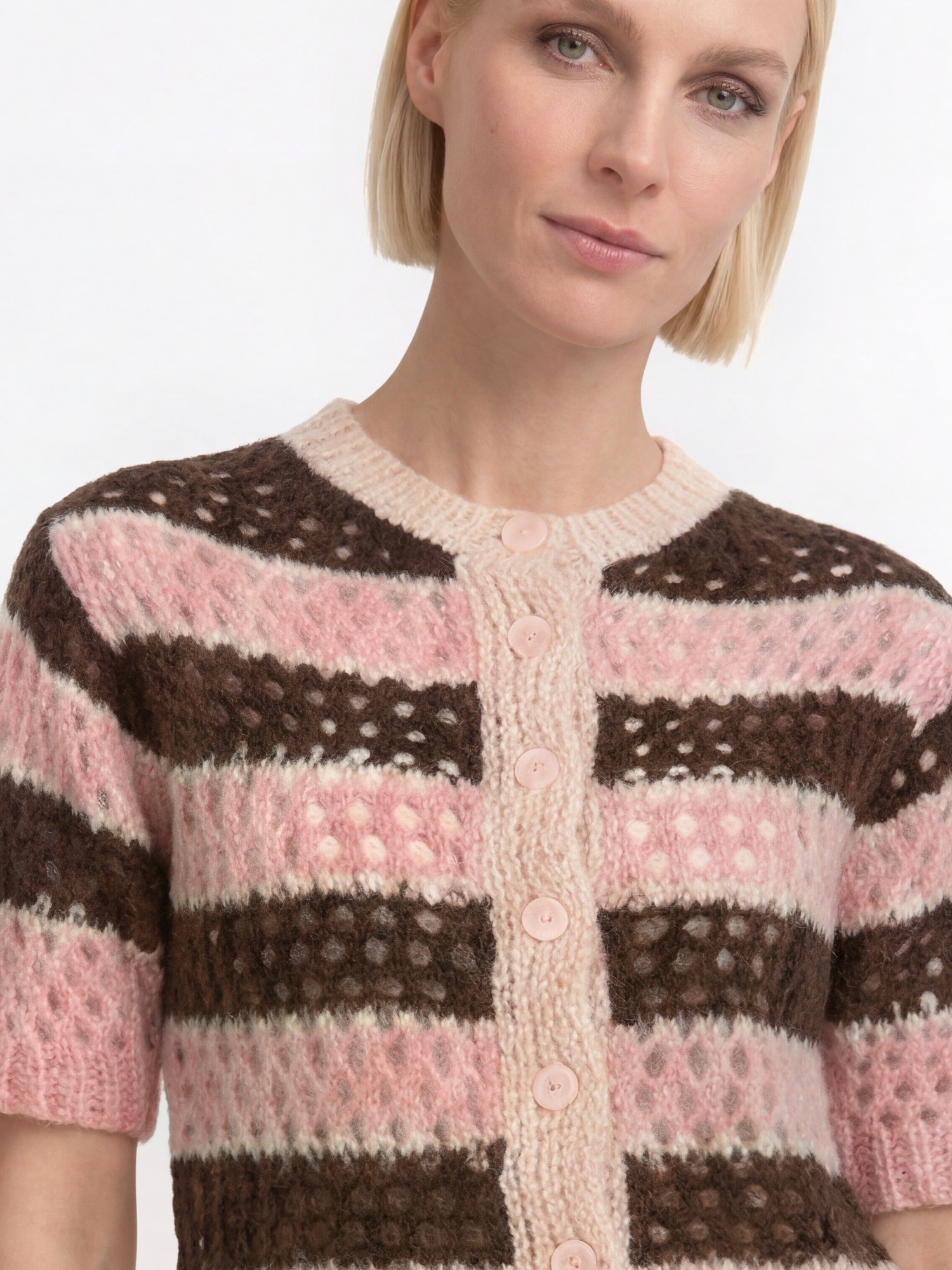 RICHROYAL Ajourstrickjacke »Rich & Royal«