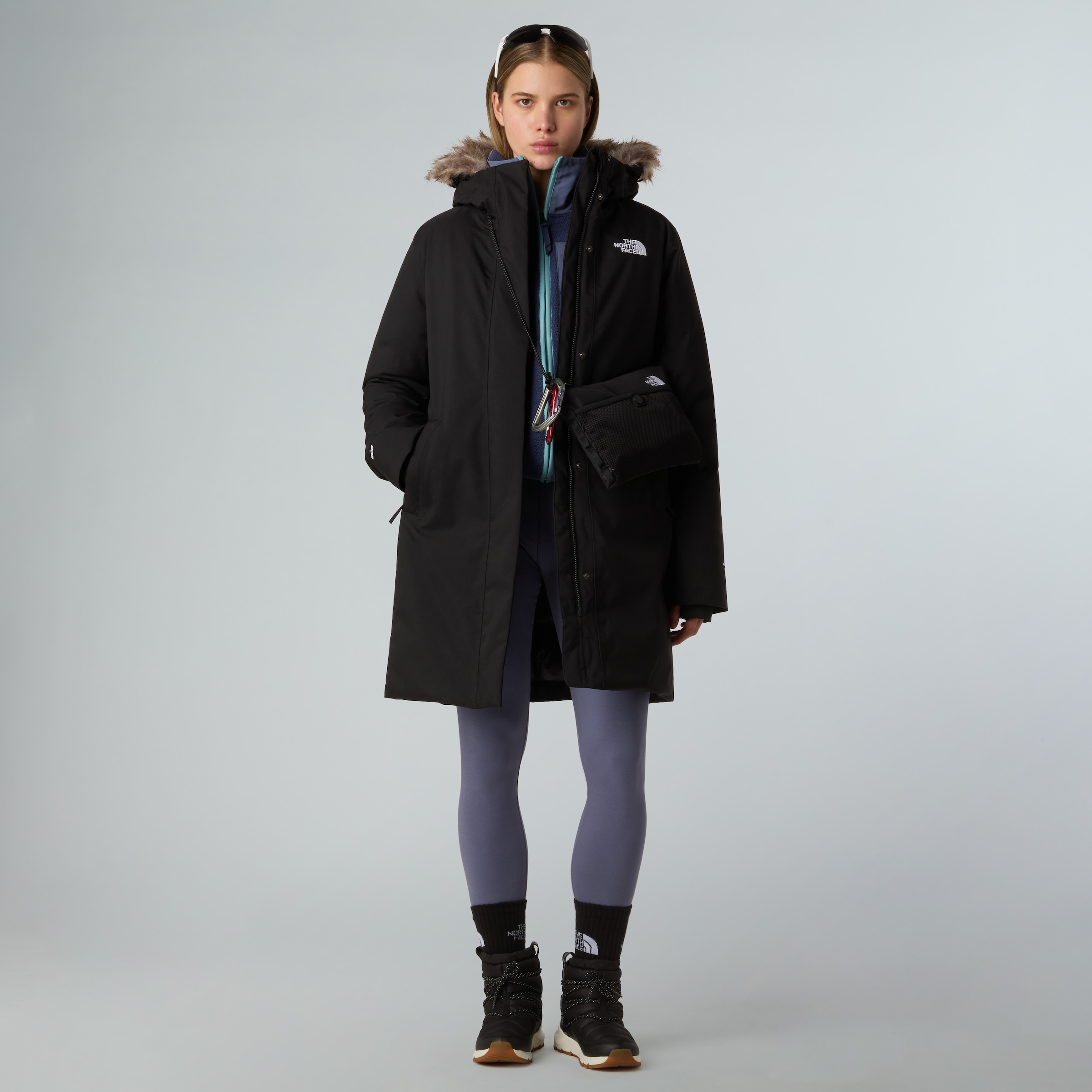 The North Face Daunenmantel »W ARCTIC PARKA« 1 Stk. Sehr warm, winddicht, wasserdicht