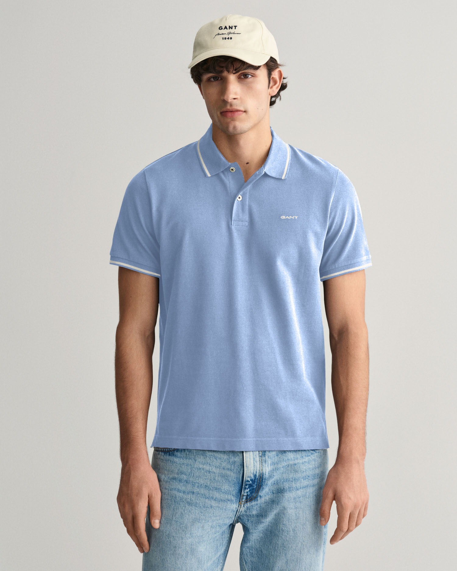 Gant Poloshirt "TIPPING SS PIQUE POLO" günstig online kaufen