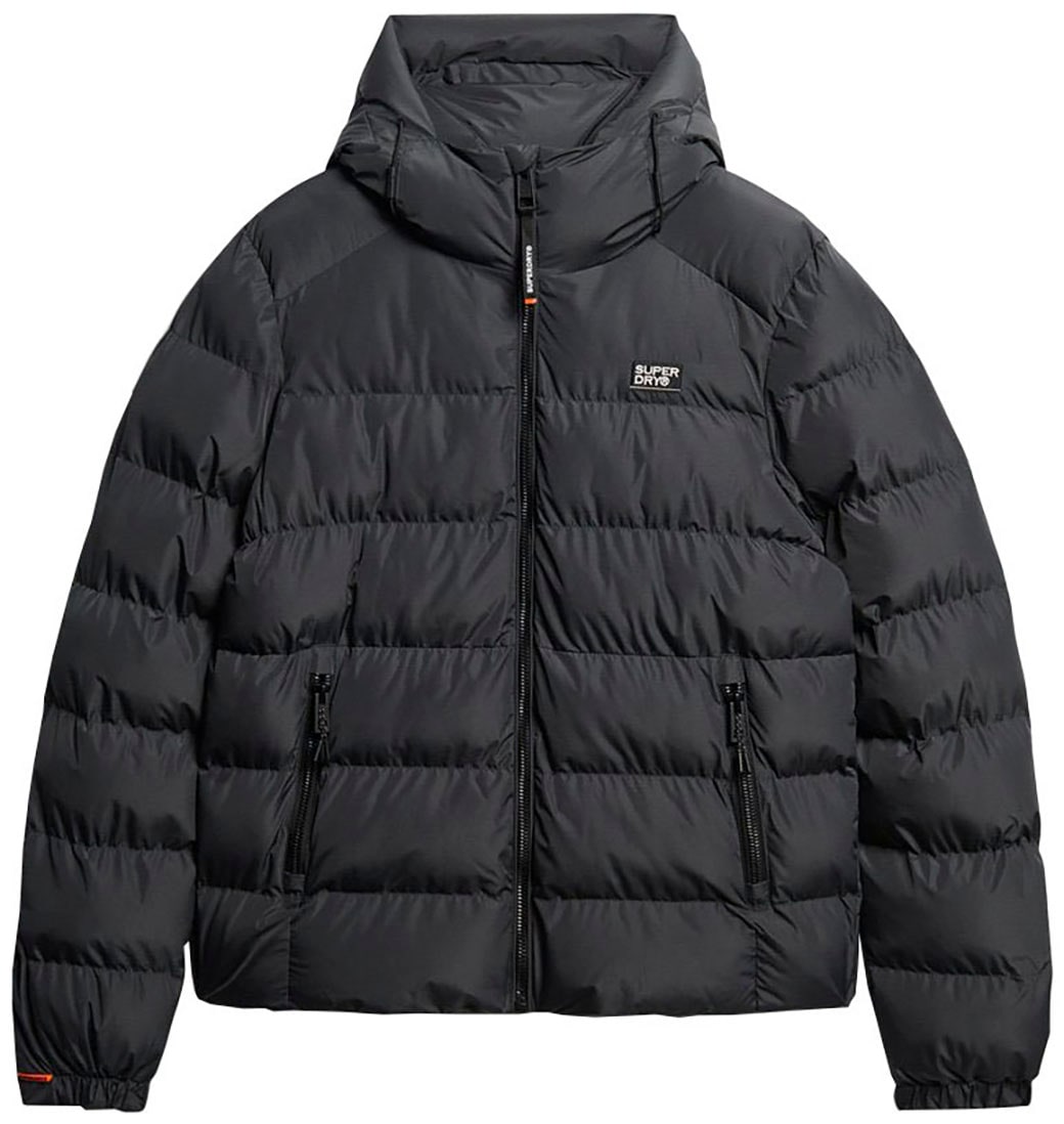 Superdry Steppjacke »HOODED SPORTS PUFFER JACKET«, mit Kapuze