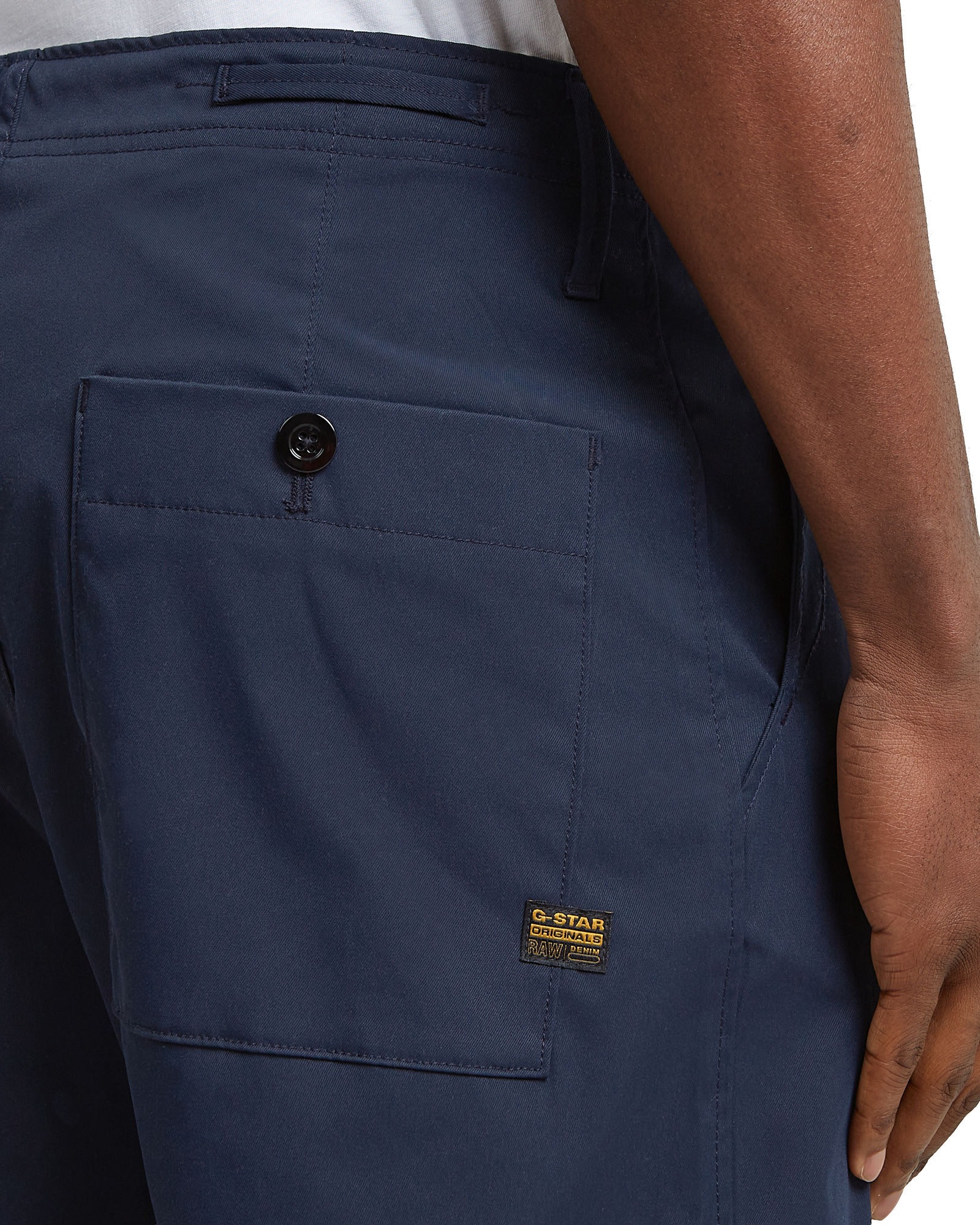 G-STAR Chinohose »Pleated Chino Relaxed Tapered«