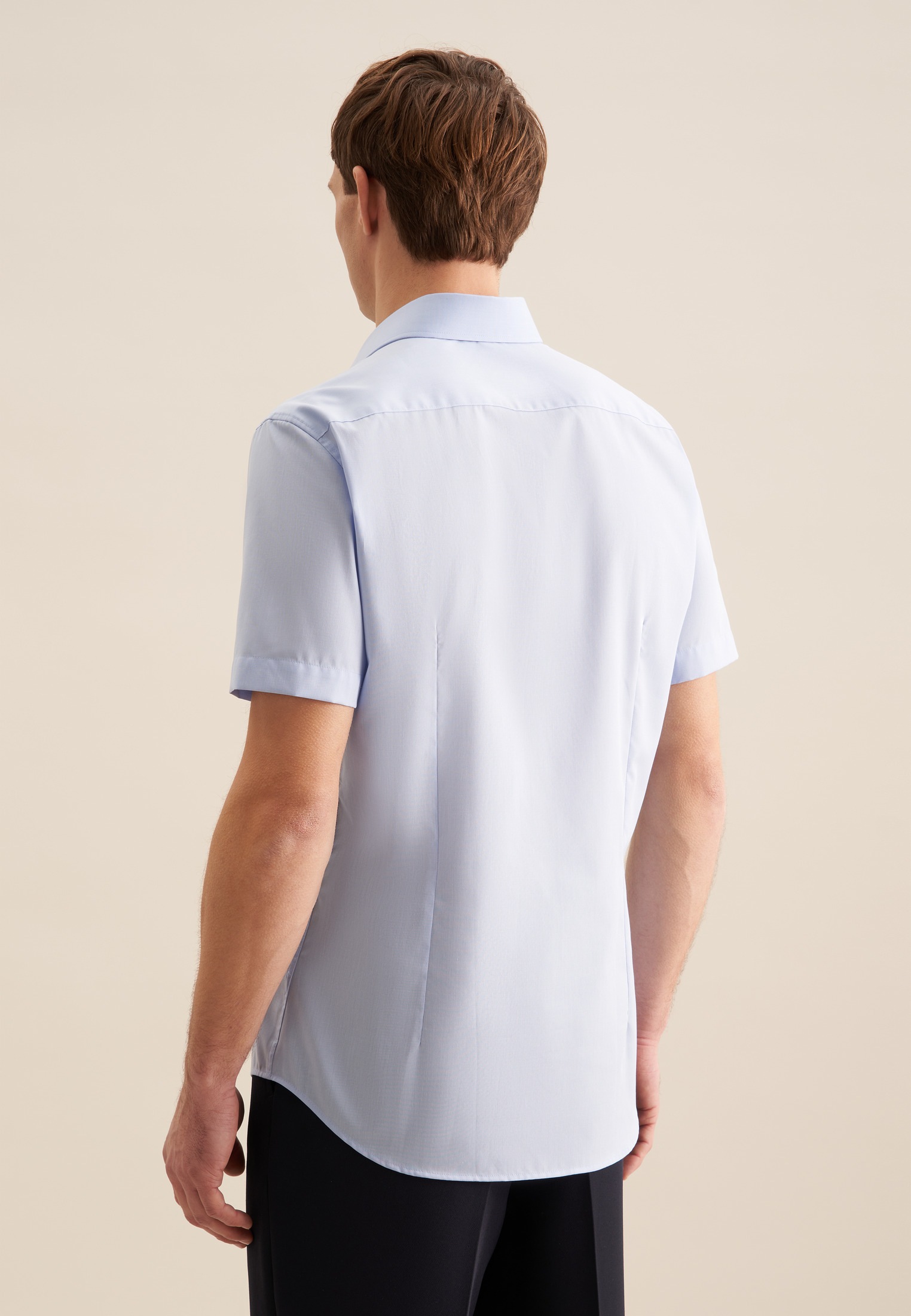 seidensticker Businesshemd "Shaped" Shaped 1/2 Kentkragen Uni günstig online kaufen