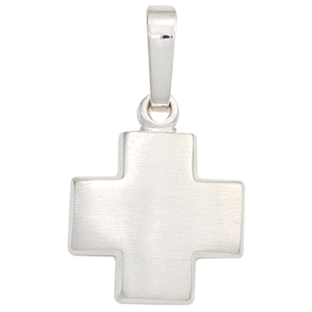 JOBO Kreuzanhänger »Anhänger Kreuz«, 925 Silber