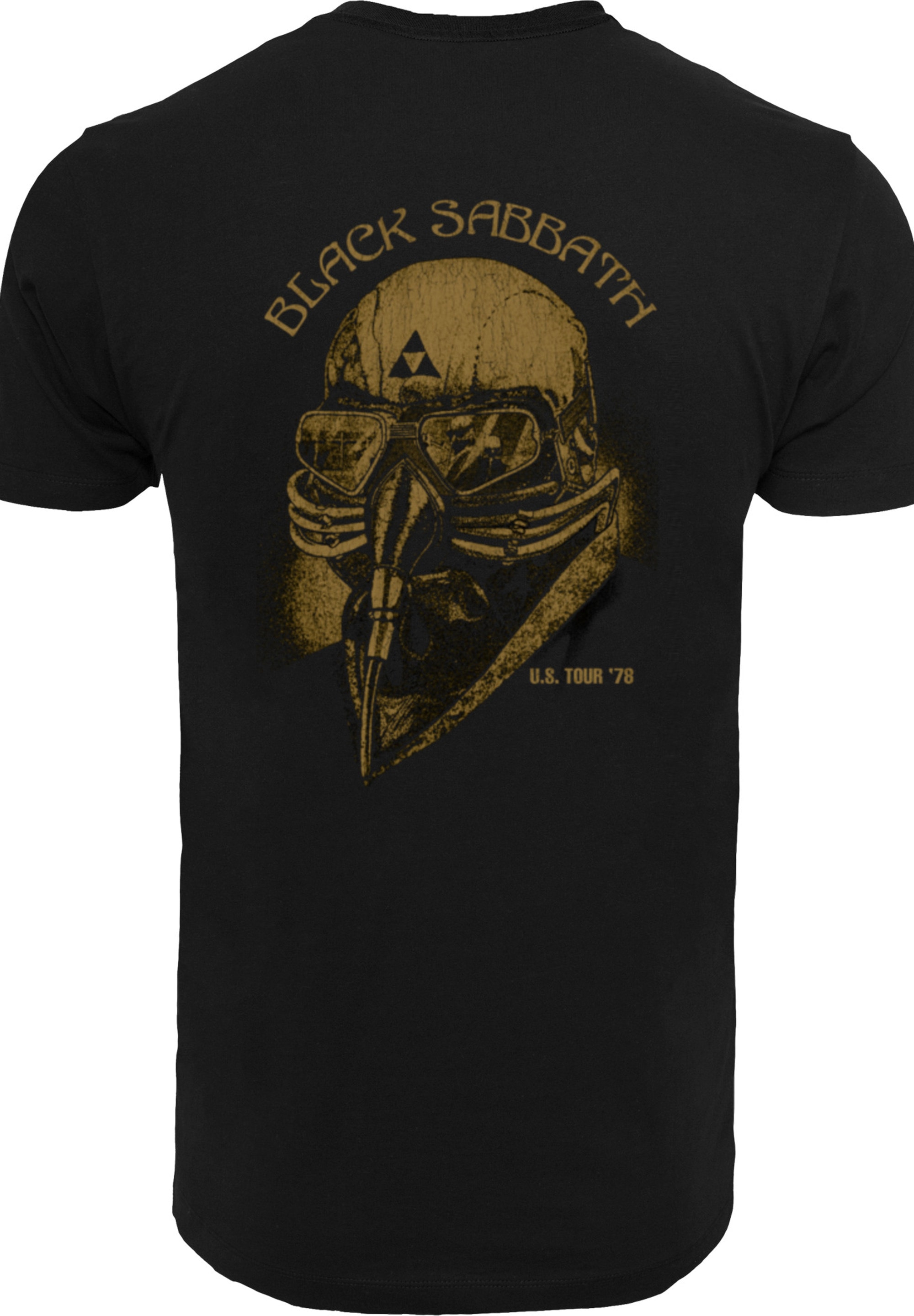 Metal Sabbath 1978 US Print Band F4NT4STIC Tour BAUR ▷ T-Shirt Black Zip«, | kaufen »Black