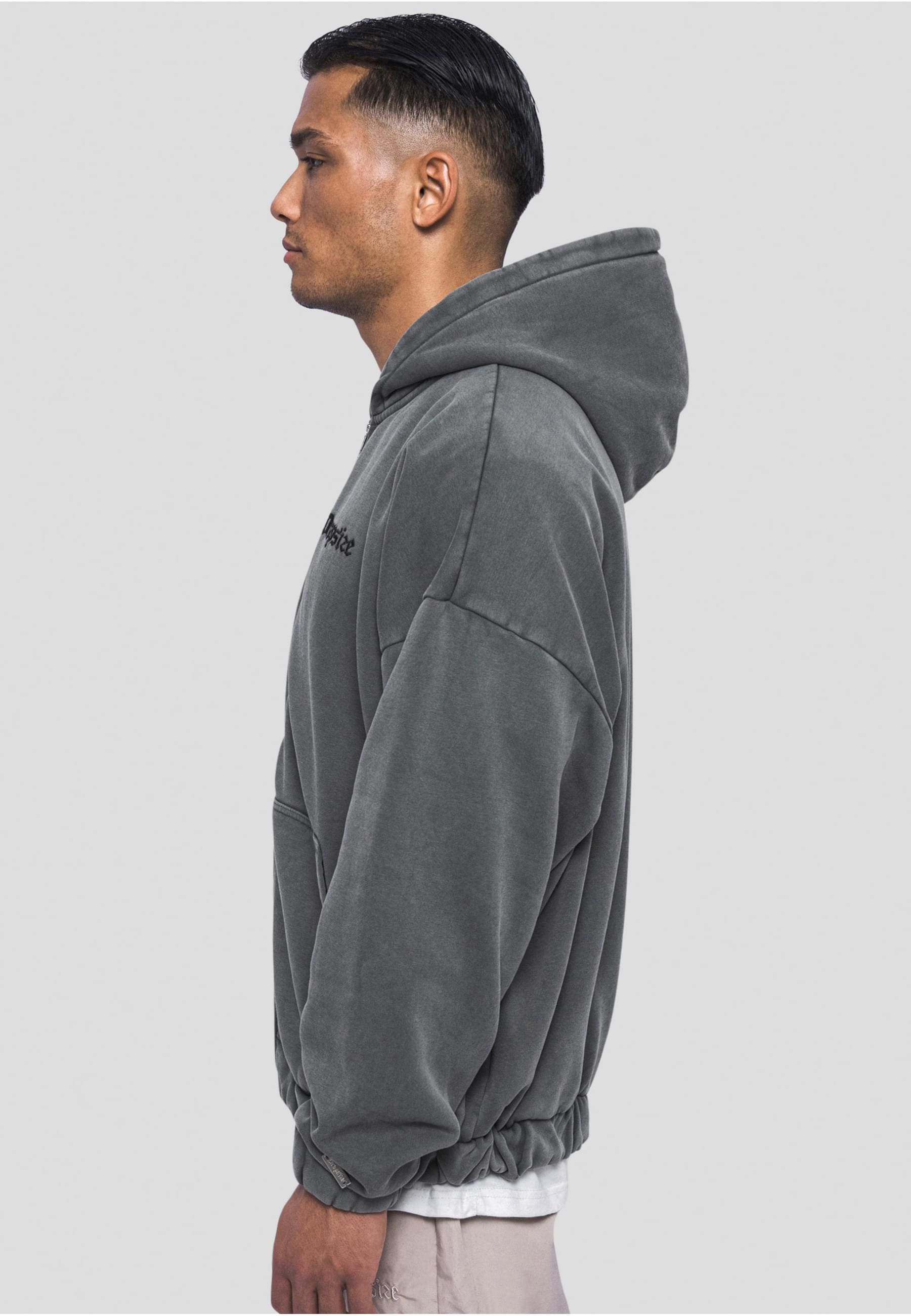 Dropsize Sweatjacke »Dropsize Herren Dropsize Super Heavy Blank Zip Cardigan«