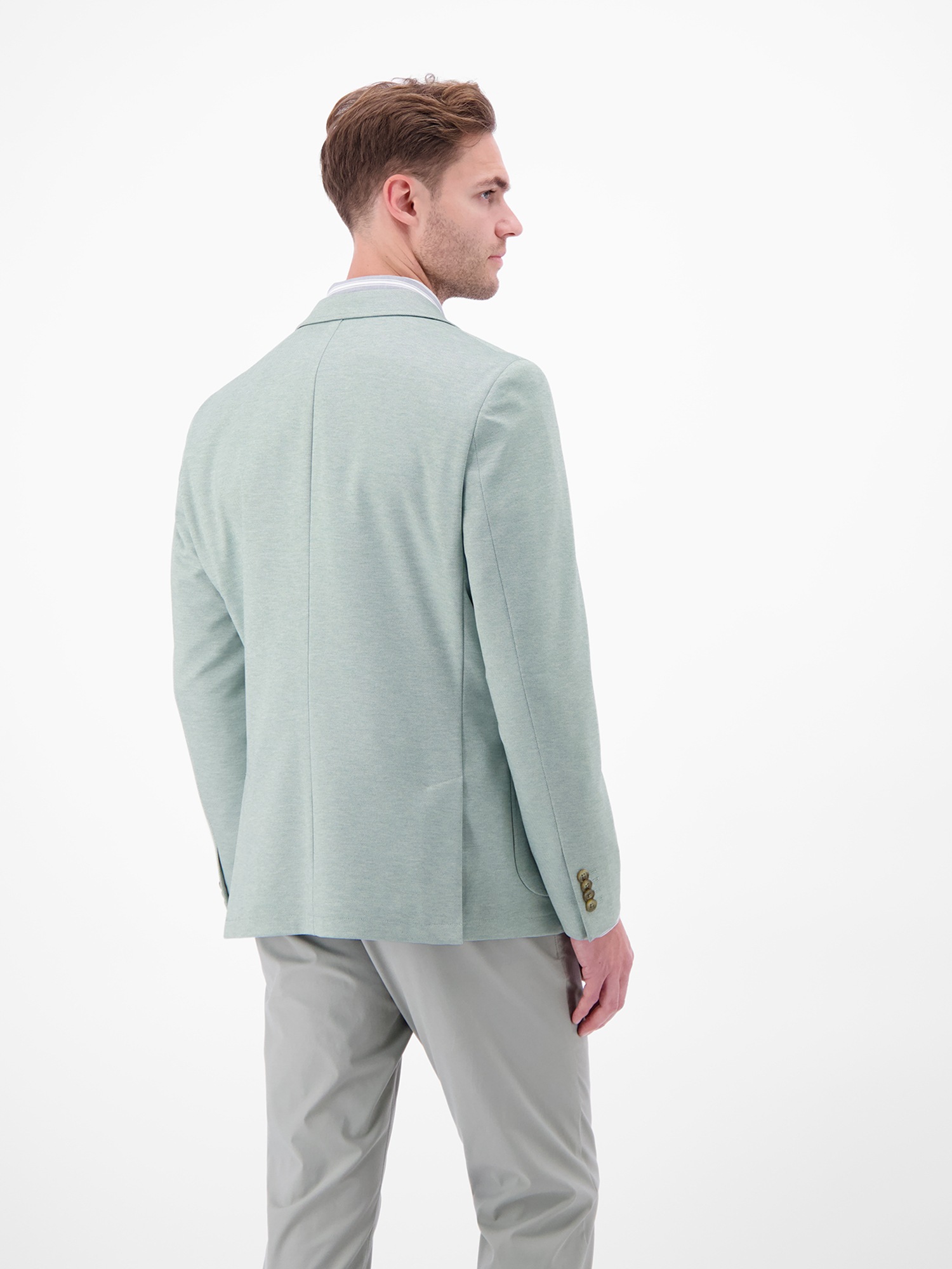 LERROS Jerseysakko "Leichter Jersey-Blazer mit bedrucktem Futter" günstig online kaufen