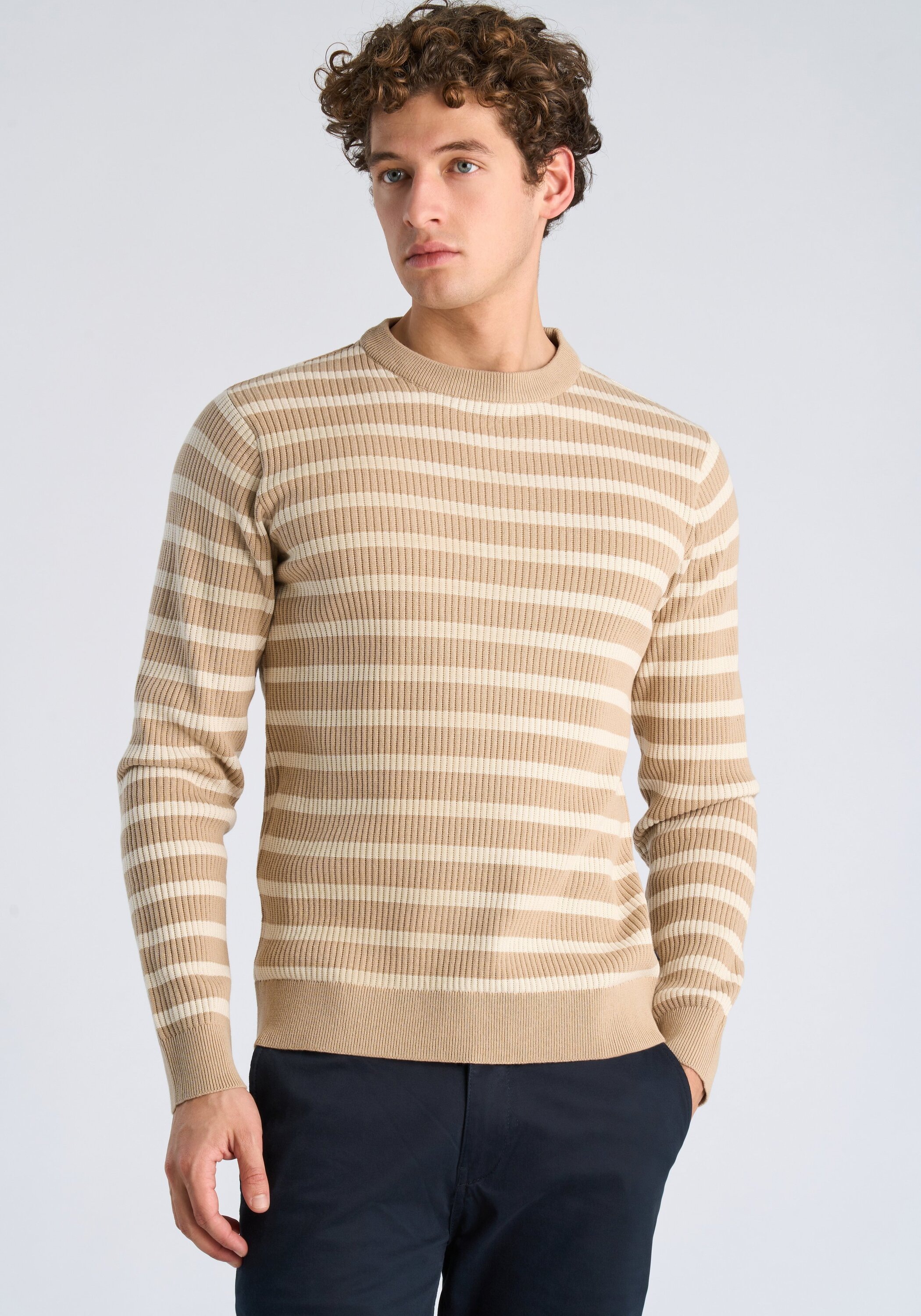 LINDBERGH Strickpullover »Strickpullover Relaxed Fit«