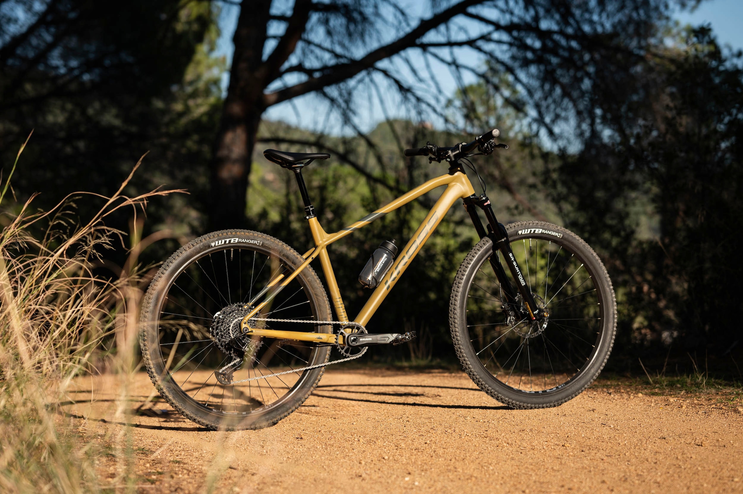 Kross Mountainbike »Hardtail Level 6.0«, 12 Gang, SRAM, NX EAGLE Schaltwerk, Kettenschaltung