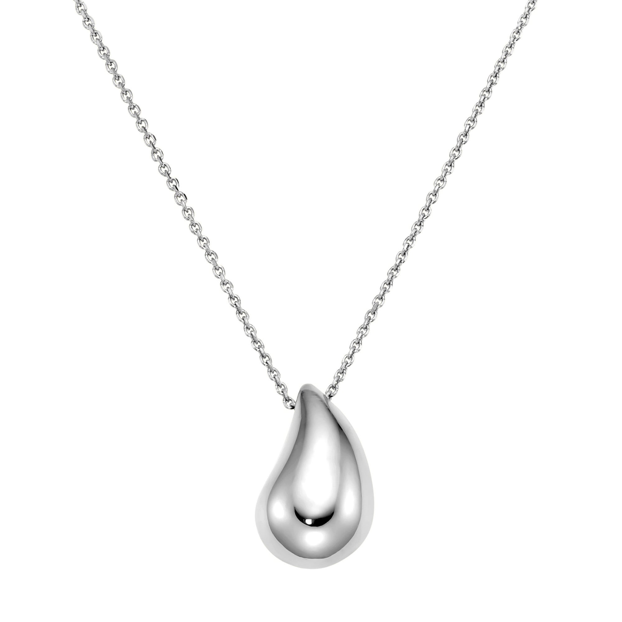 GIORGIO MARTELLO MILANO Kette mit Anhänger »mit Anhänger in Tropfenform, Silber 925«