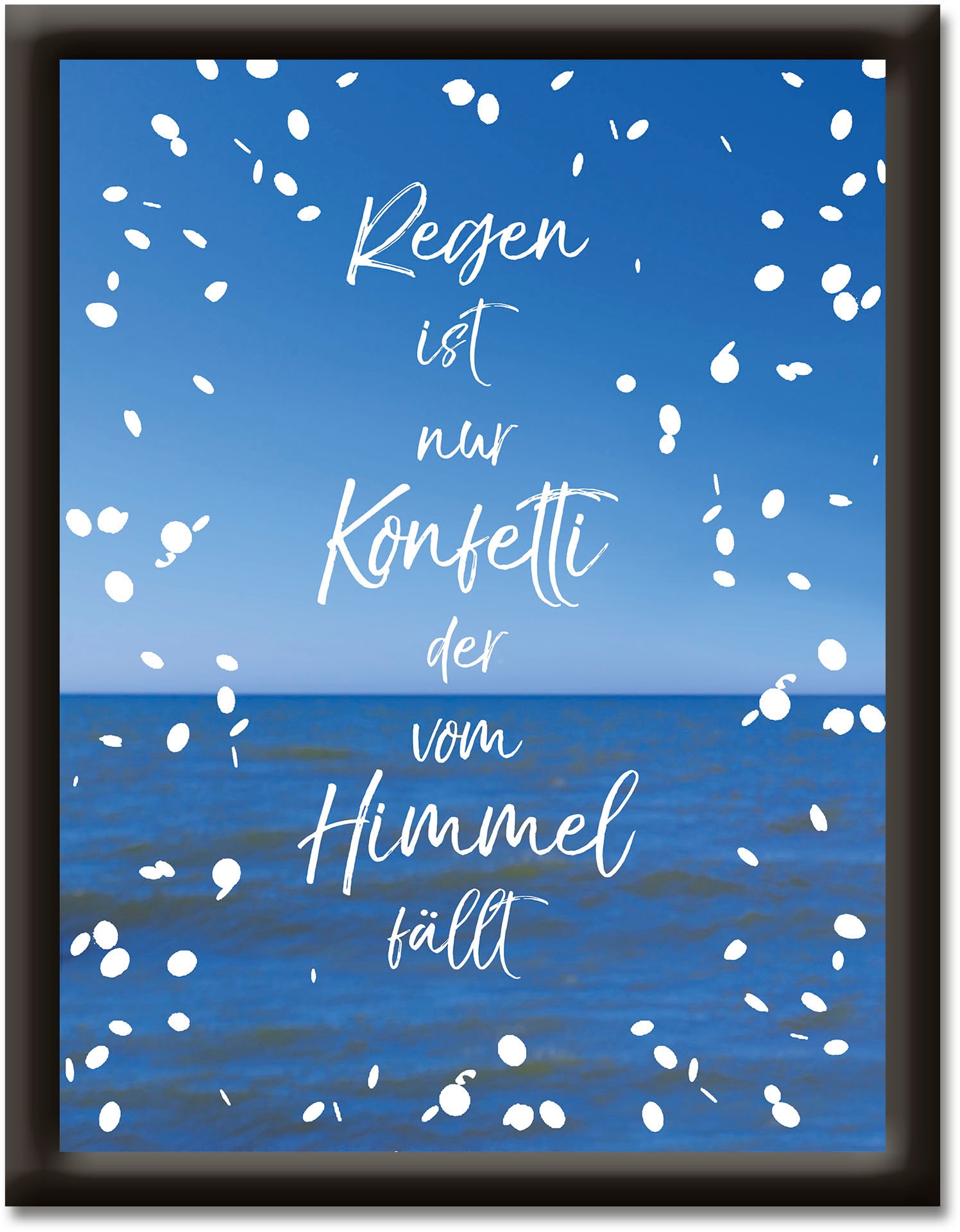 Reinders! Wandbild »Wandbild Zu Hause - Schriftzug, - Familien St.) Lebensfreude | Weisheit«, kaufen (1 BAUR