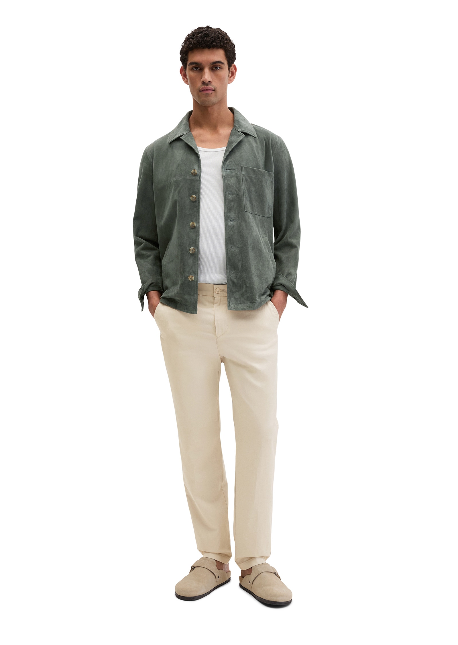 Marc O'Polo Chinohose »aus TENCEL™ Lyocell -Leinen-Mix«