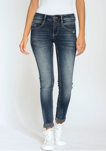 Skinny-fit-Jeans »94MORA«, mit 3-Knopf-Verschluss und Passe vorne