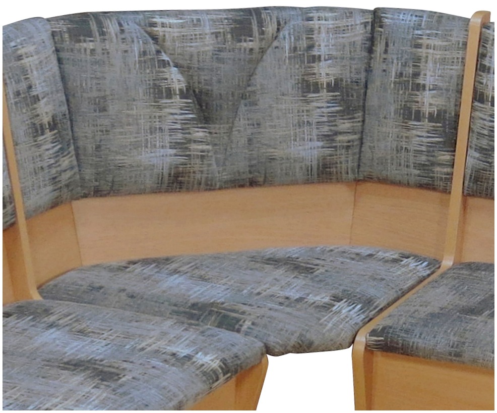 HOFMANN LIVING AND MORE Eckbankgruppe, (Spar-Set, 4 tlg., 4tlg. Set), Eckbank mit Stauraum unter den Sitzflächen