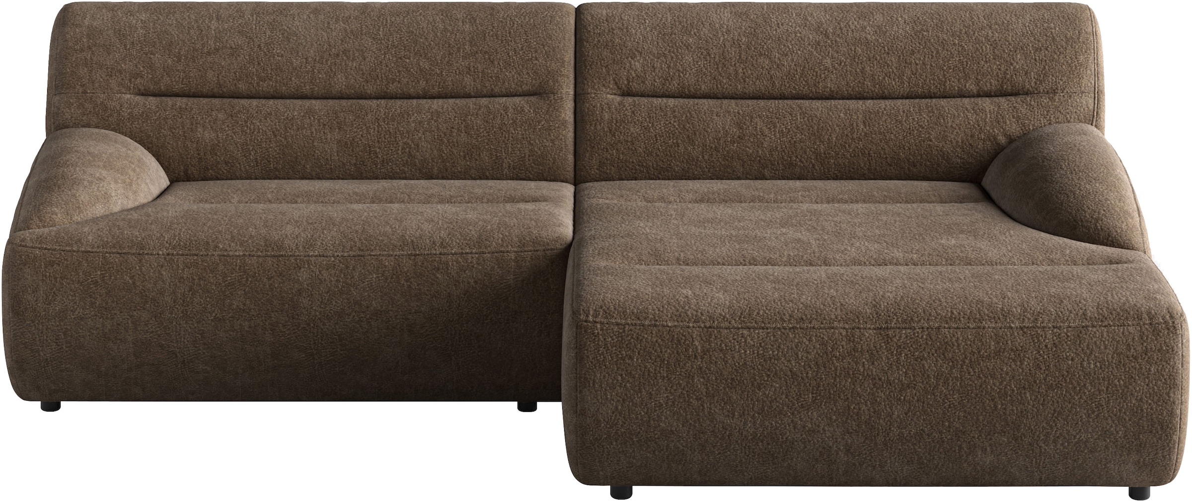 sit&more Ecksofa "Scrabble" Modernes Design in verschiedenen Stoffarten