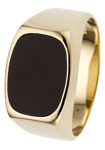 JOBO Fingerring 585 Gold su Onyx