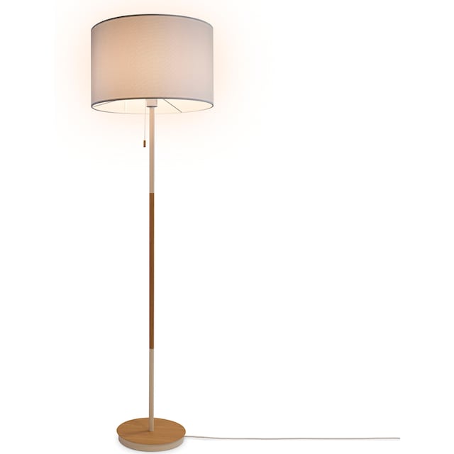 Paco Home Stehlampe »EK CA UNI COLOR«, Stoffschirm Wohnzimmer Skandi  Standleuchte E27 Einfarbig Stofflampe günstig kaufen | BAUR