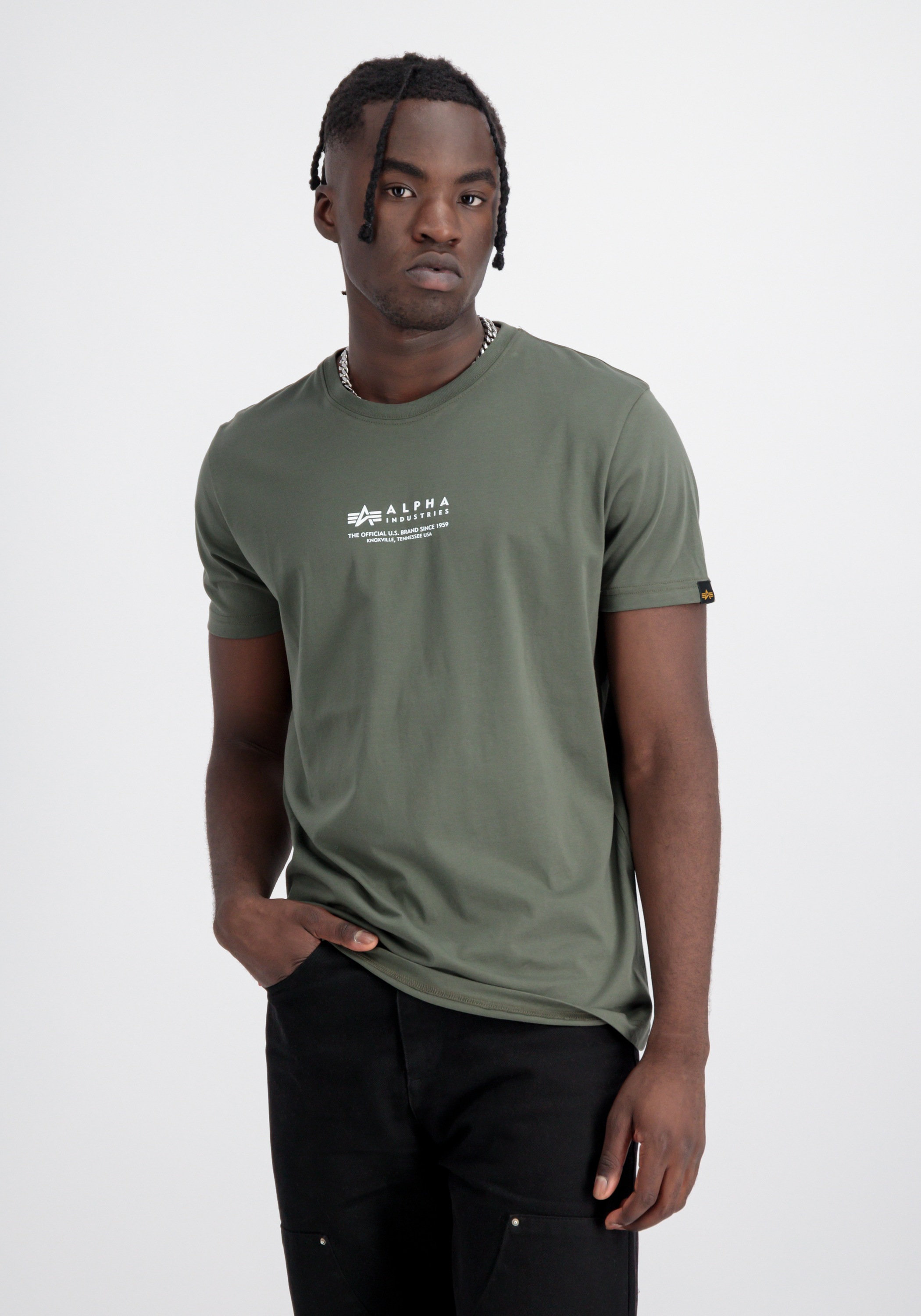 Alpha Industries T-Shirt »Alpha Industries Men - T-Shirts Alpha Wording T«