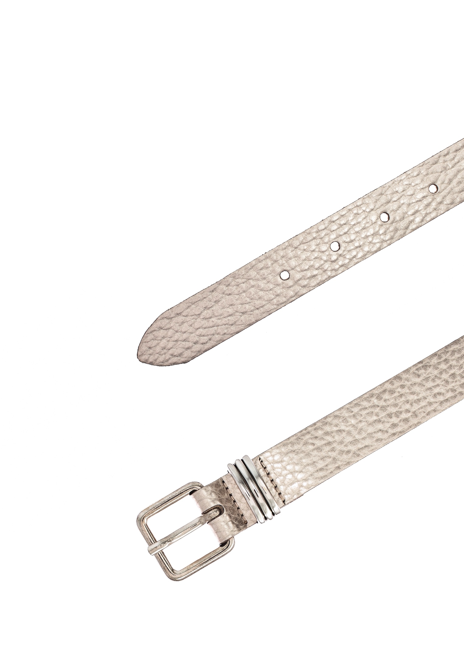 Tamaris Ledergürtel, mit Metallic-Finish