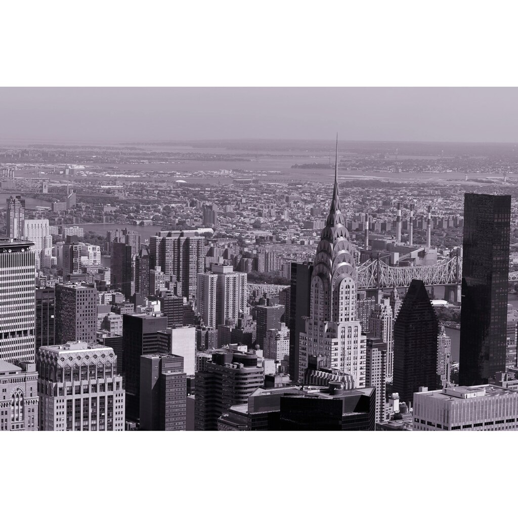 Papermoon Fototapete »Manhattan Retro«
