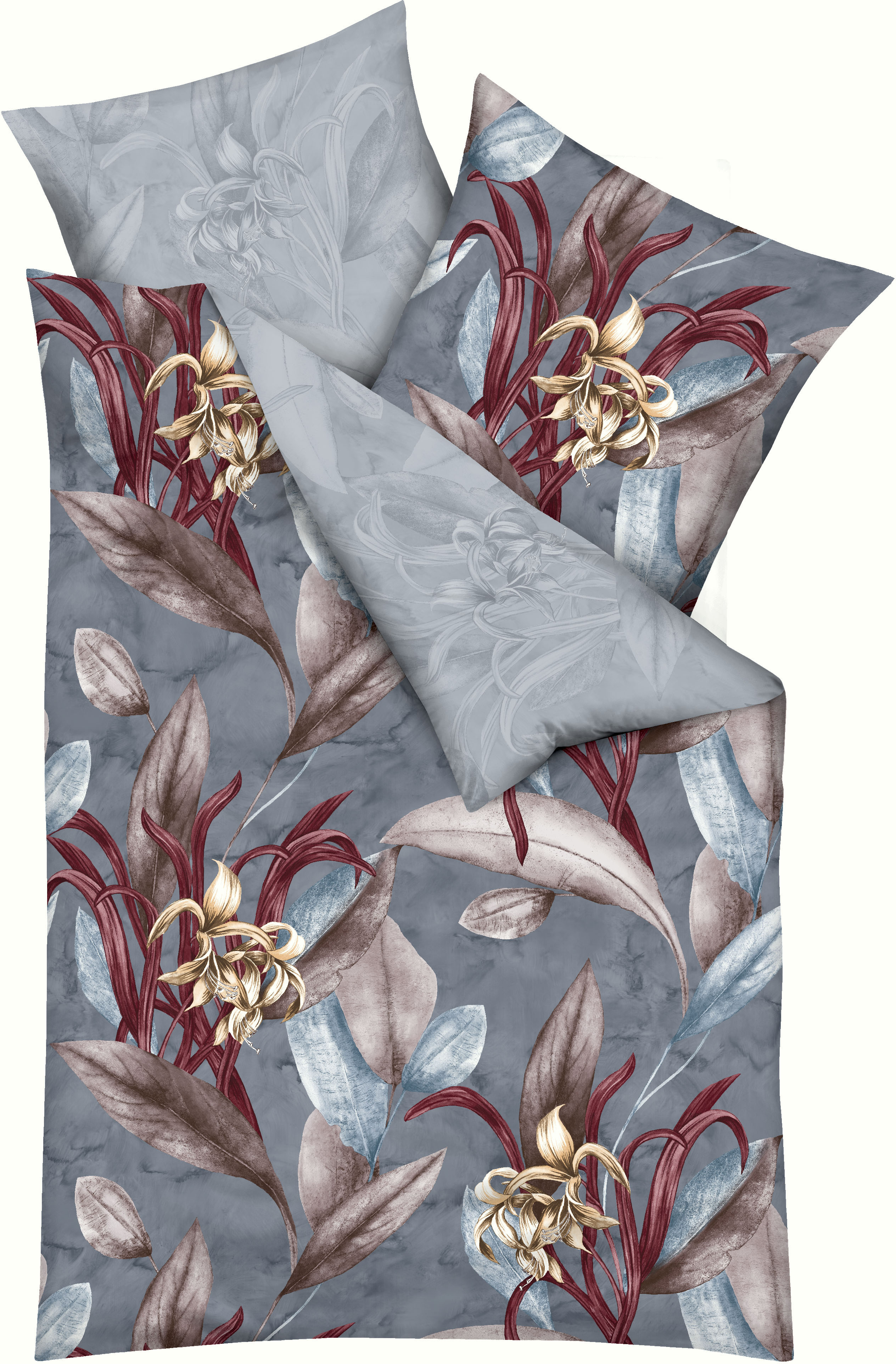 Kaeppel Bettwäsche "Asmara" 2 Stk. Mit großen Blumen