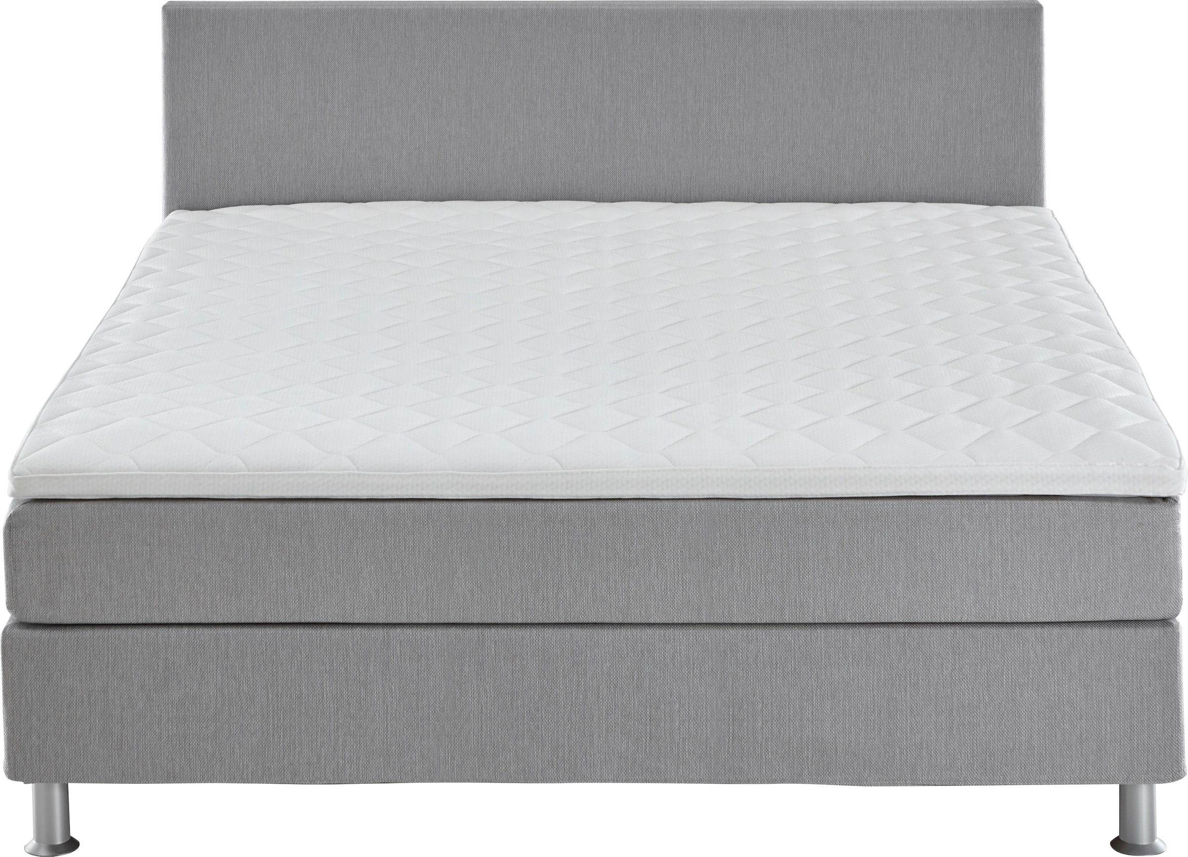 ATLANTIC home collection Boxbett »Edison«, inkl. Bonnellfederkern-Matratze und Topper