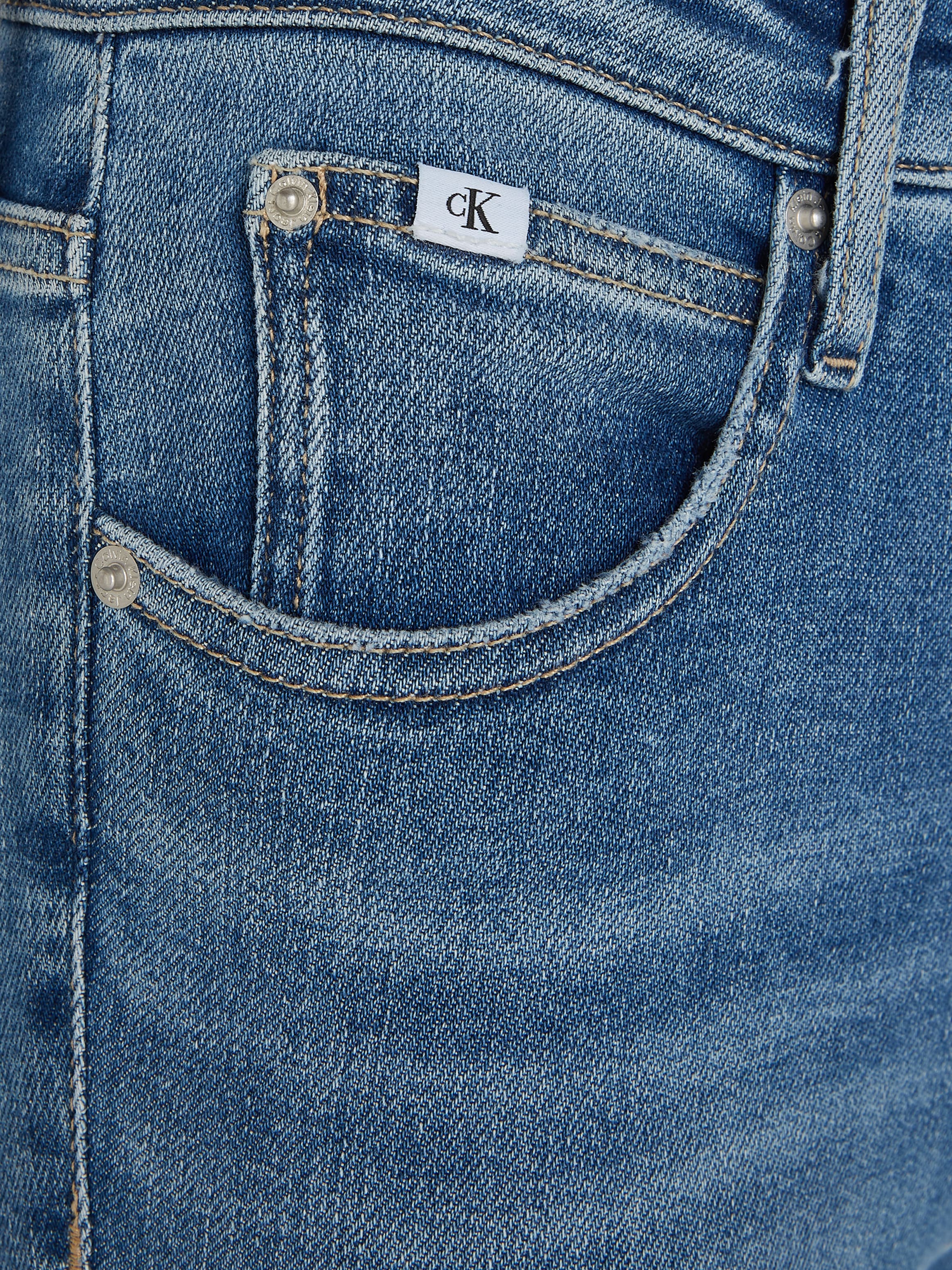 Calvin Klein Jeans Skinny-fit-Jeans »HIGH RISE SUPER SKINNY ANKLE«, in klassischer 5-Pocket-Form