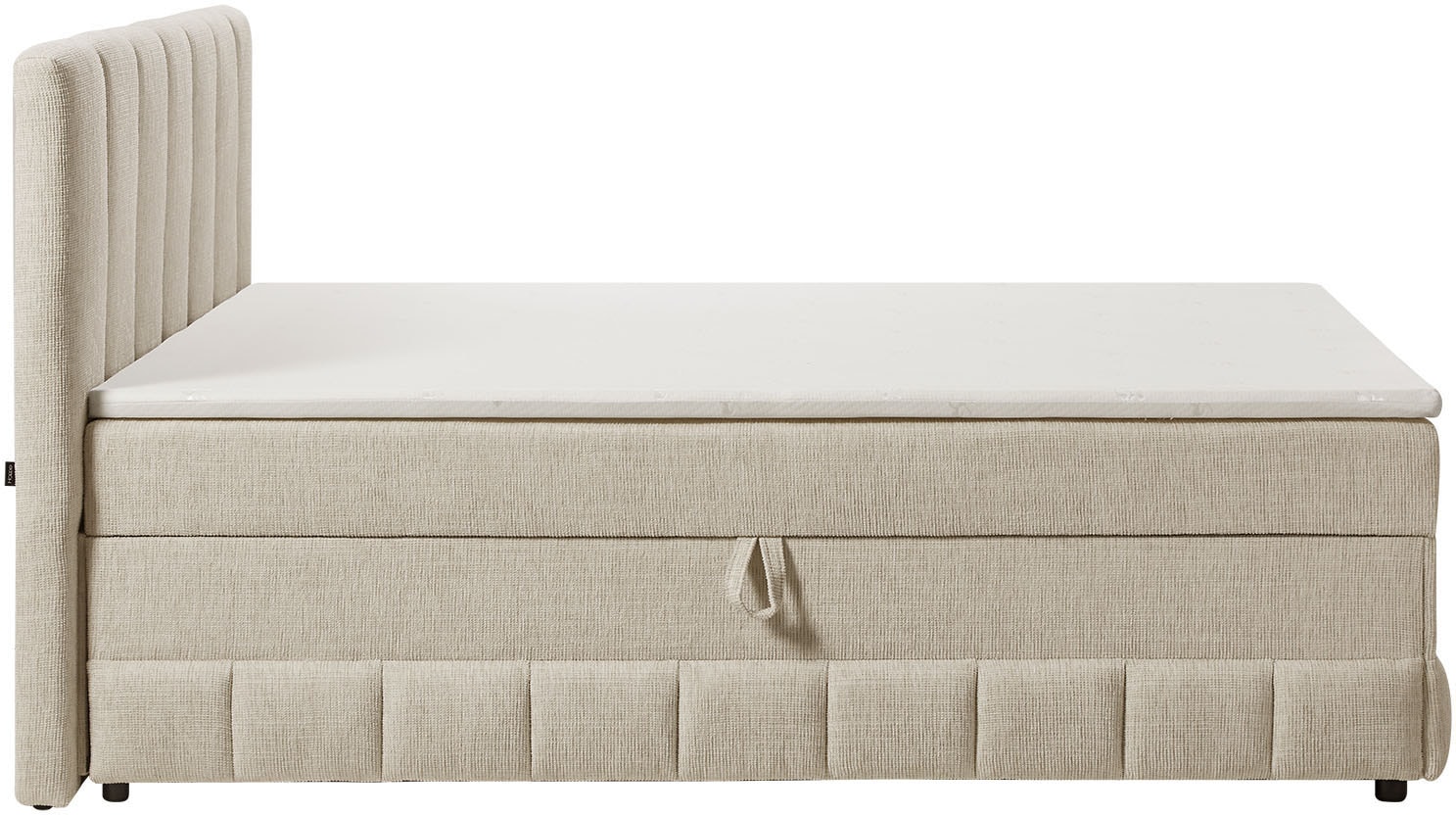 Home affaire Boxbett »Likely inkl. Bettkasten, Liegefläche 180x200 cm, in Boxspring-Optik«, inkl. Topper, erhältlich in verschiedenen Farben