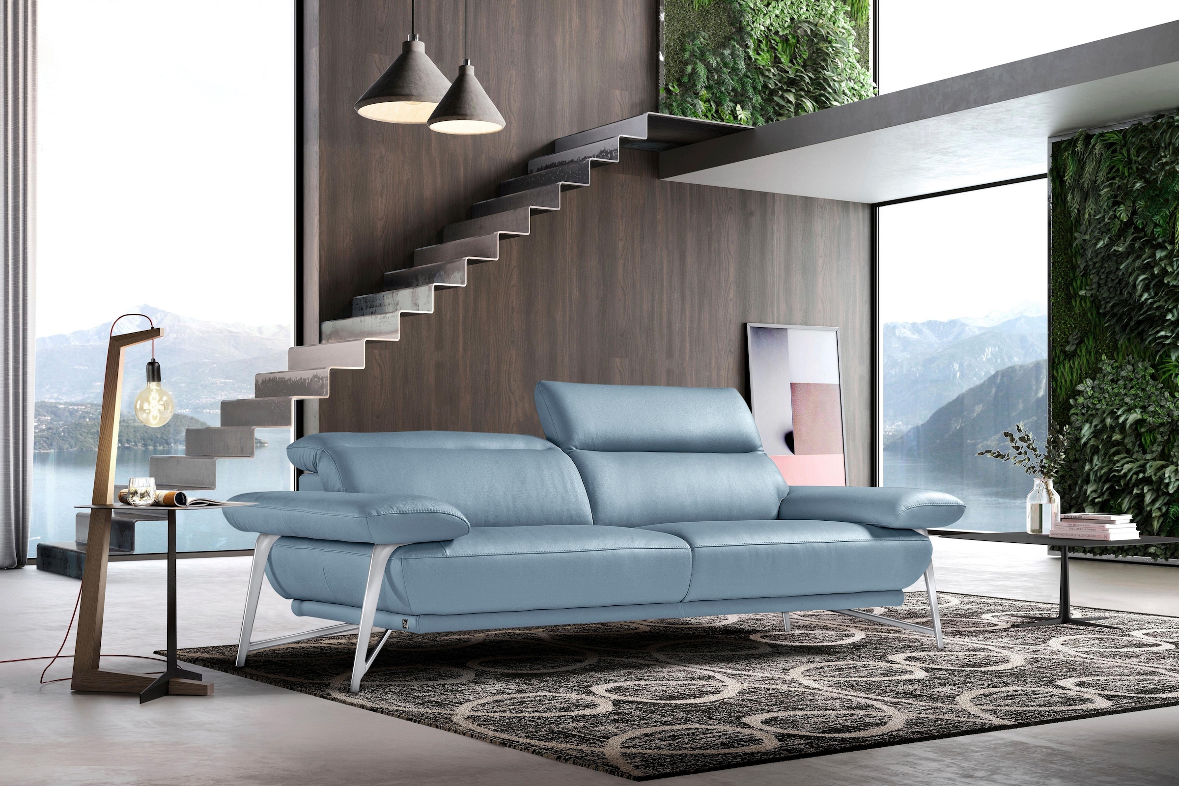 Egoitaliano 2,5-Sitzer "Anais, Designsofa mit hohem Sitzkomfort, Designfuß, günstig online kaufen