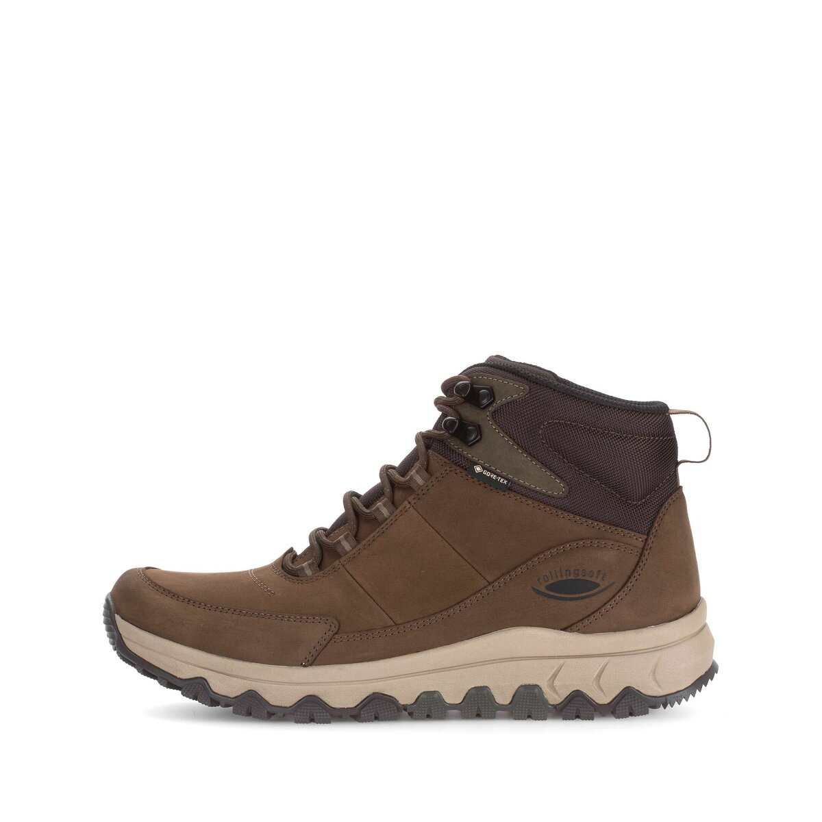 Gabor Sneaker "rollingsoft Sneaker low Materialmix Leder/Textil" günstig online kaufen