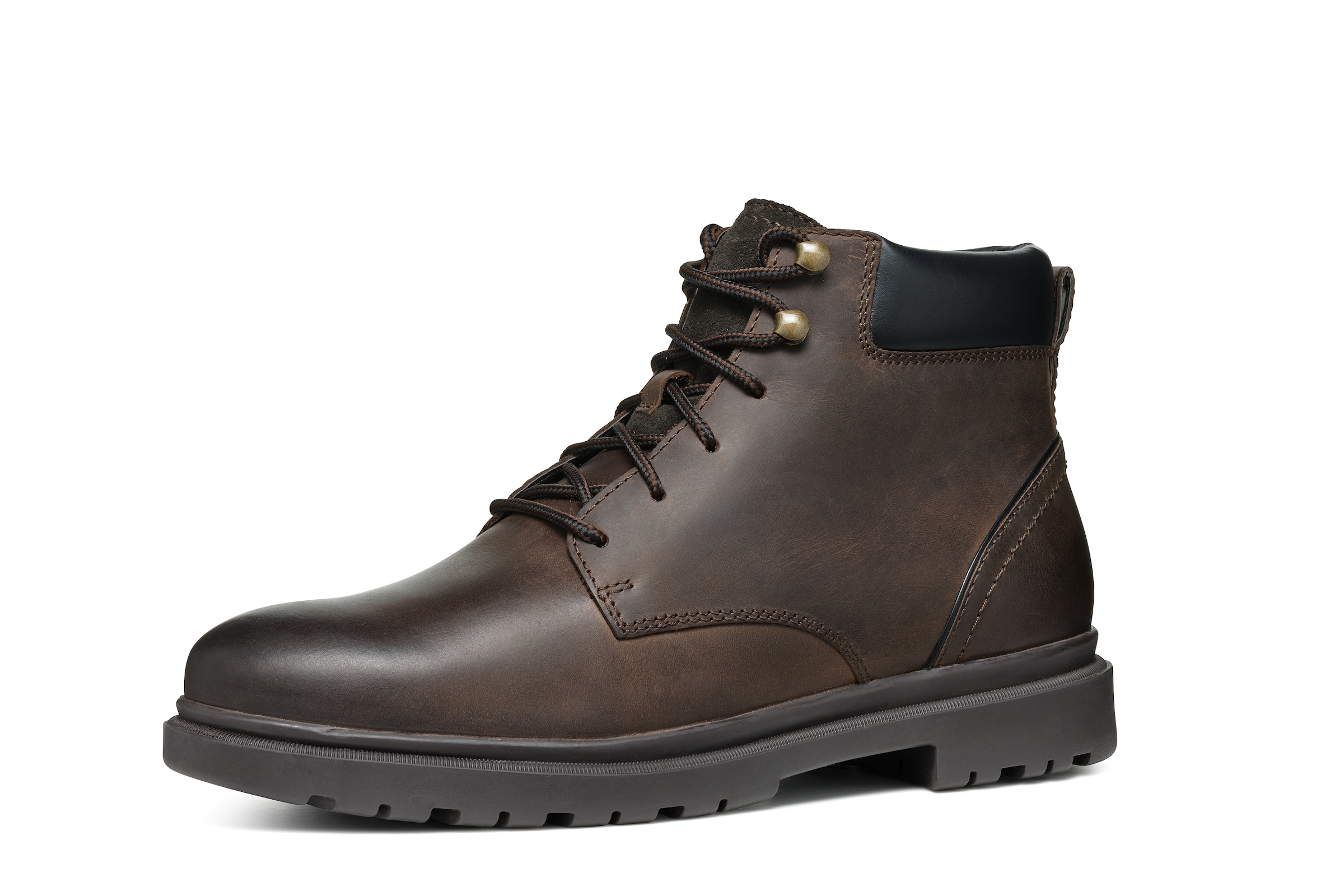 Geox Schnürboots »U ANDALO«  Herbst-Boots, Schnürstiefelette mit softem Schaftabschluss