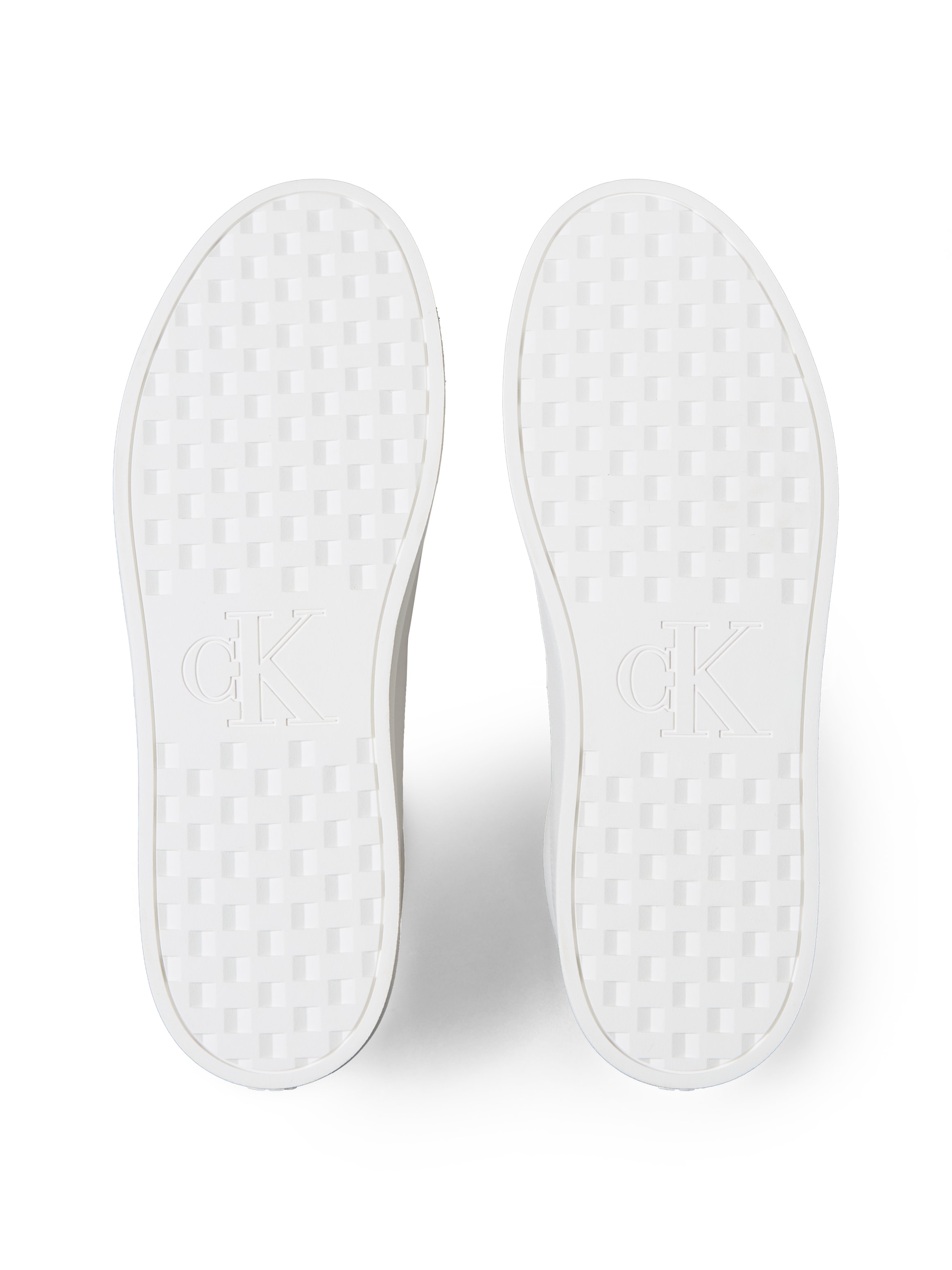 Calvin Klein Jeans Plateausneaker »3 CUPSOLE PU«, Freizeitschuh, Halbschuh, Schnürschuh mit gepolstertem Schaftrand