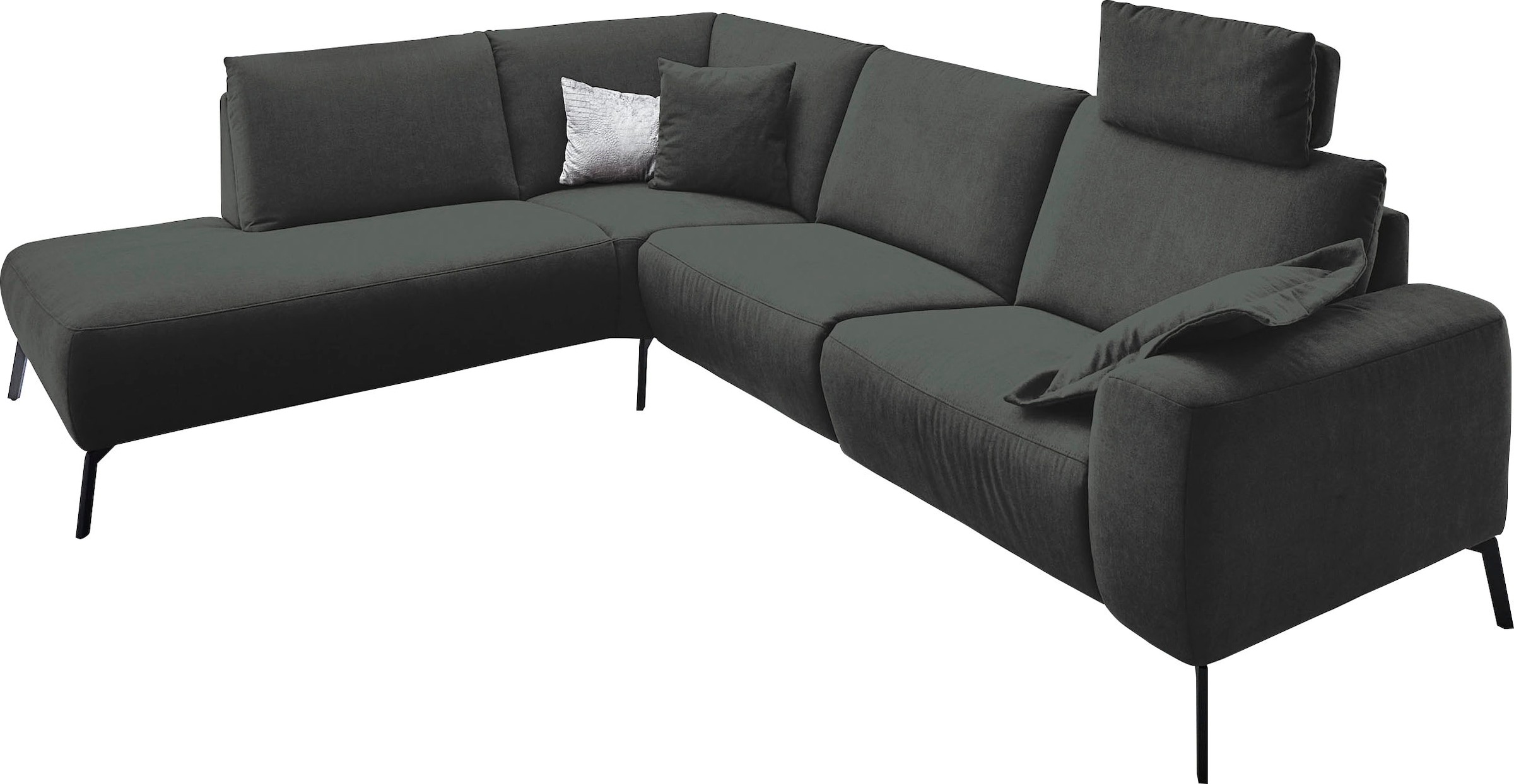 Home affaire Ecksofa "Bellini L-Form" incl. motorischer Relaxfunktio, wahlw günstig online kaufen