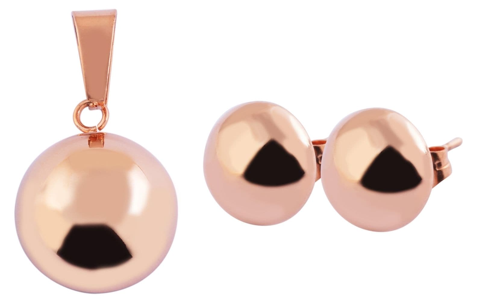 Adelia´s Paar Ohrhänger "Damen Ohrringe – Ohrstecker aus Edelstahl" Eine sc günstig online kaufen