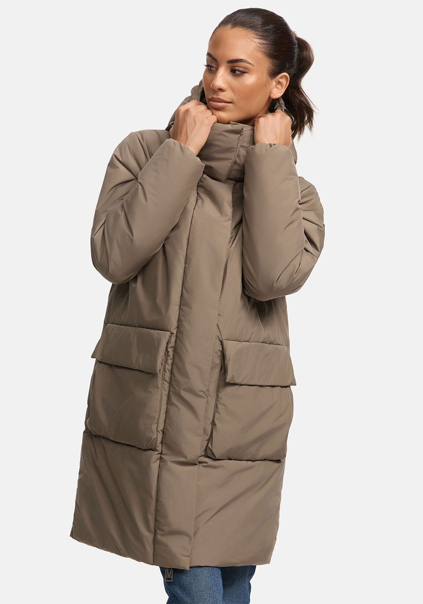 Marikoo Winterjacke "Nanami" mit großer Kapuze