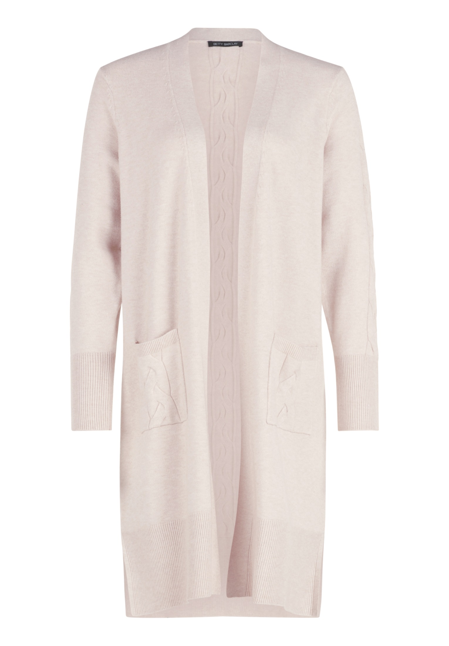 Betty Barclay Strickjacke "Betty Barclay Damen Longstrickjacke mit aufgeset günstig online kaufen