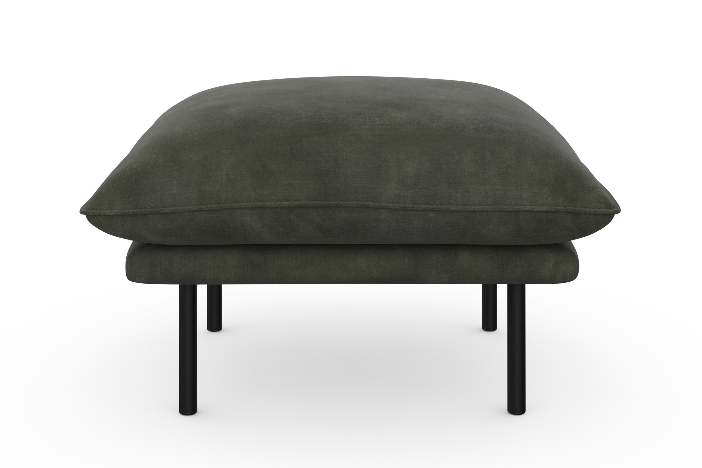 Home affaire Polsterhocker "Stine" Besonderes Design durch Kissenoptik und günstig online kaufen