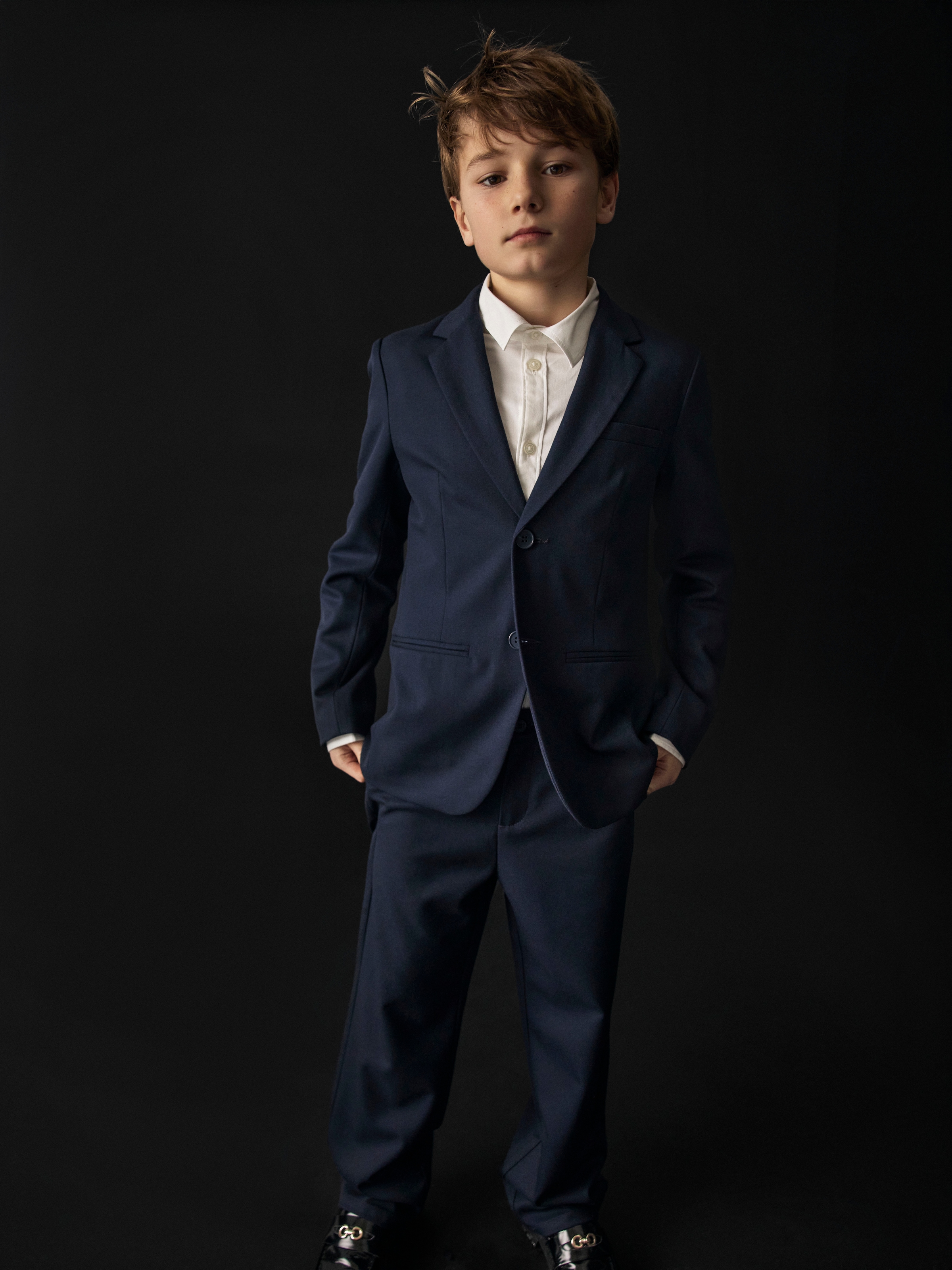 Name It Sakko »NKMROVAMEL BLAZER NOOS« Materialmix, regular fit