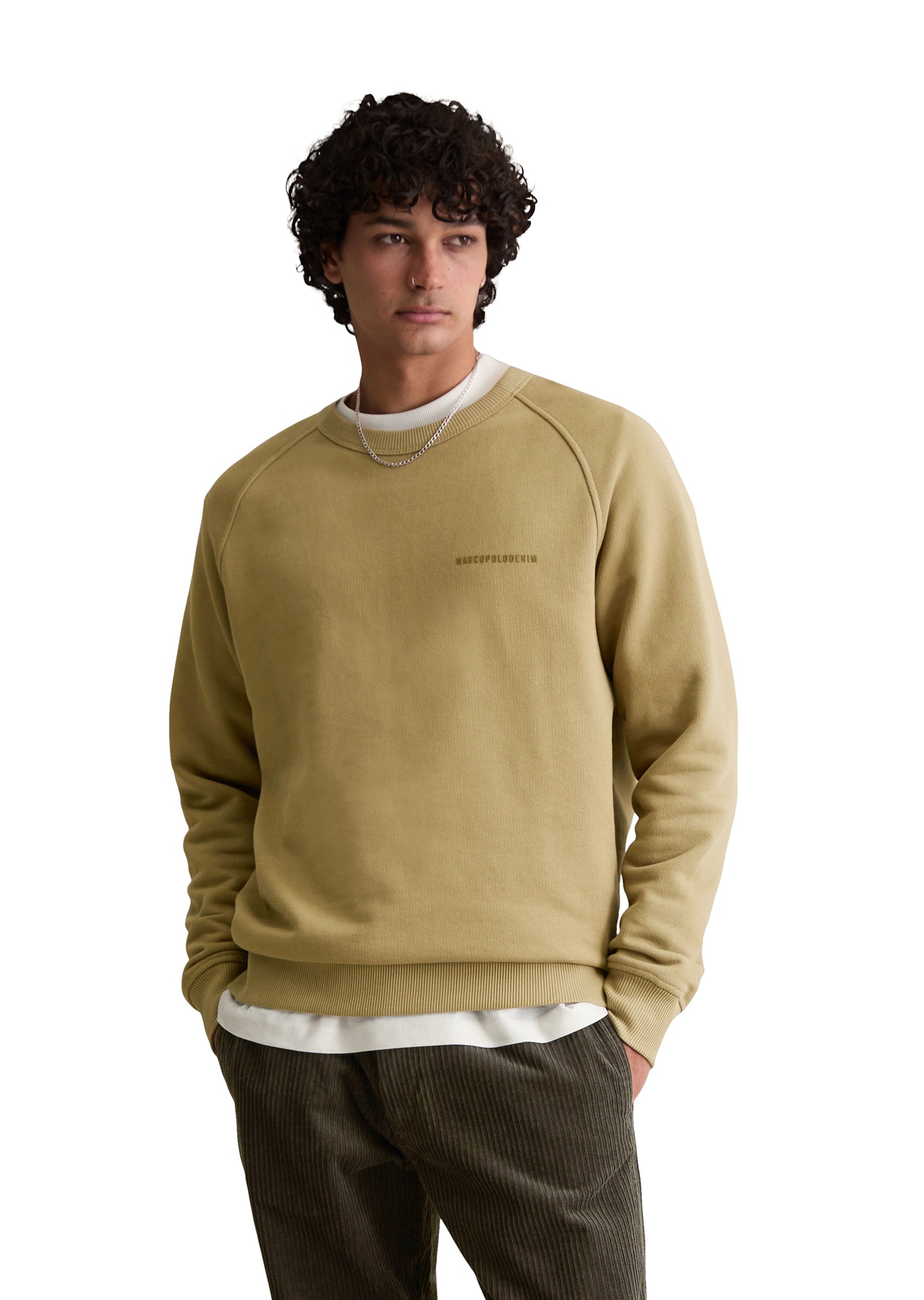 Marc OPolo DENIM Sweatshirt "aus schwerer, strukturierter Qualität" günstig online kaufen