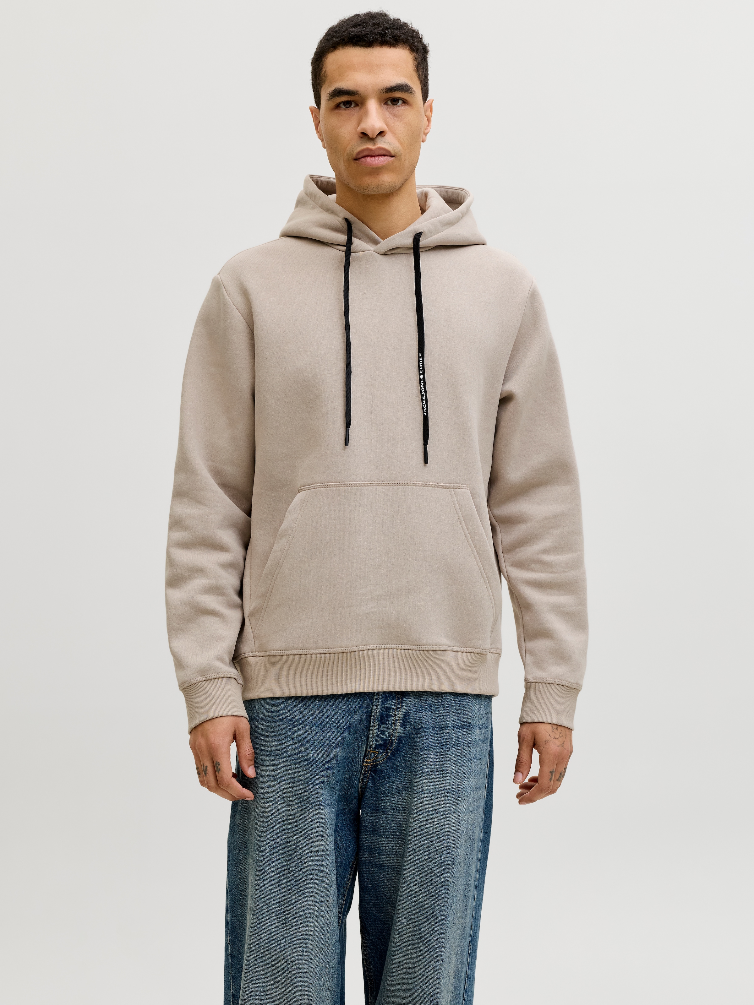 Jack & Jones Kapuzensweatshirt "JCOFUSION SWEAT BADGE HOOD" günstig online kaufen