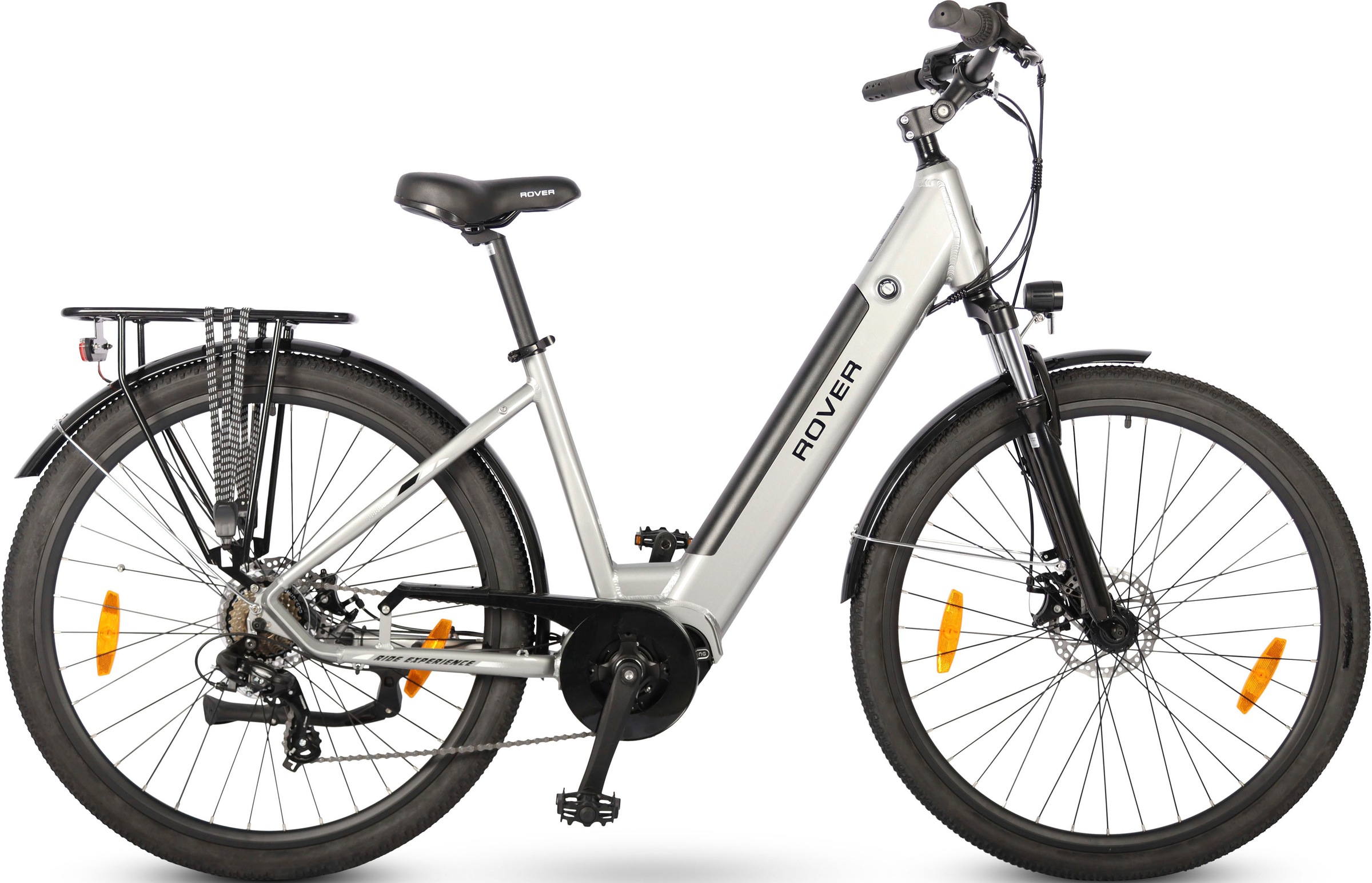 ROVER E-Bike "Trekking E-Bike TLM 709", 7 Gang, Mittelmotor 250 W, Pedelec, Elektrofahrrad für Damen u. Herren, Trekking